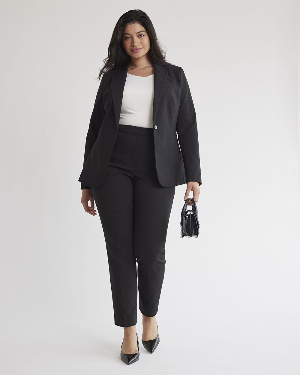 High Density One Button Blazer