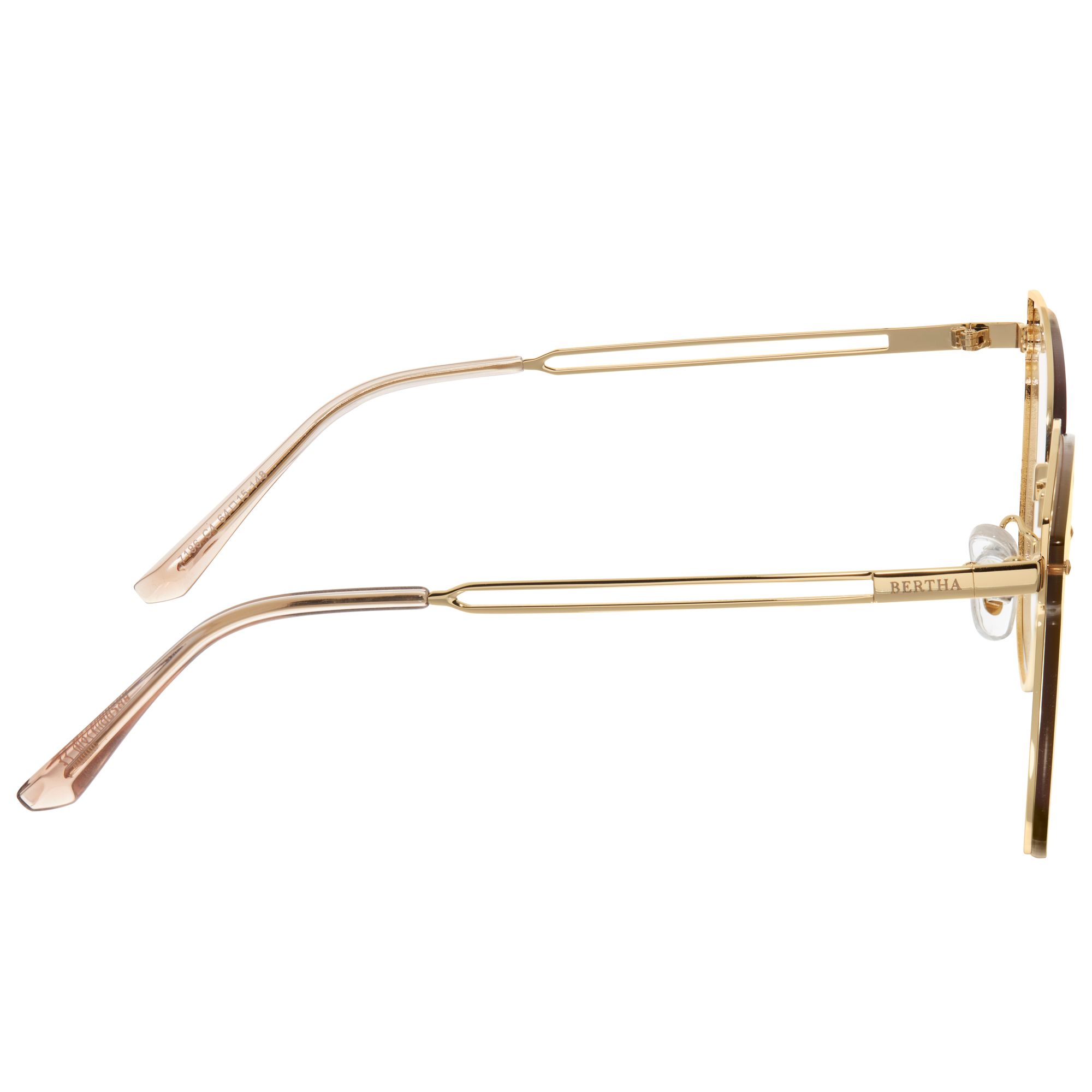 Bertha - Noe Sunglasses - Black/Black