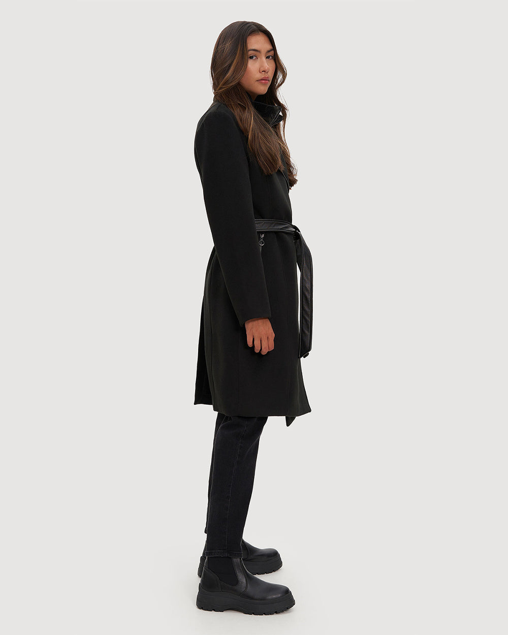 Noize - Aiko Long Length Vegan Wool Coat