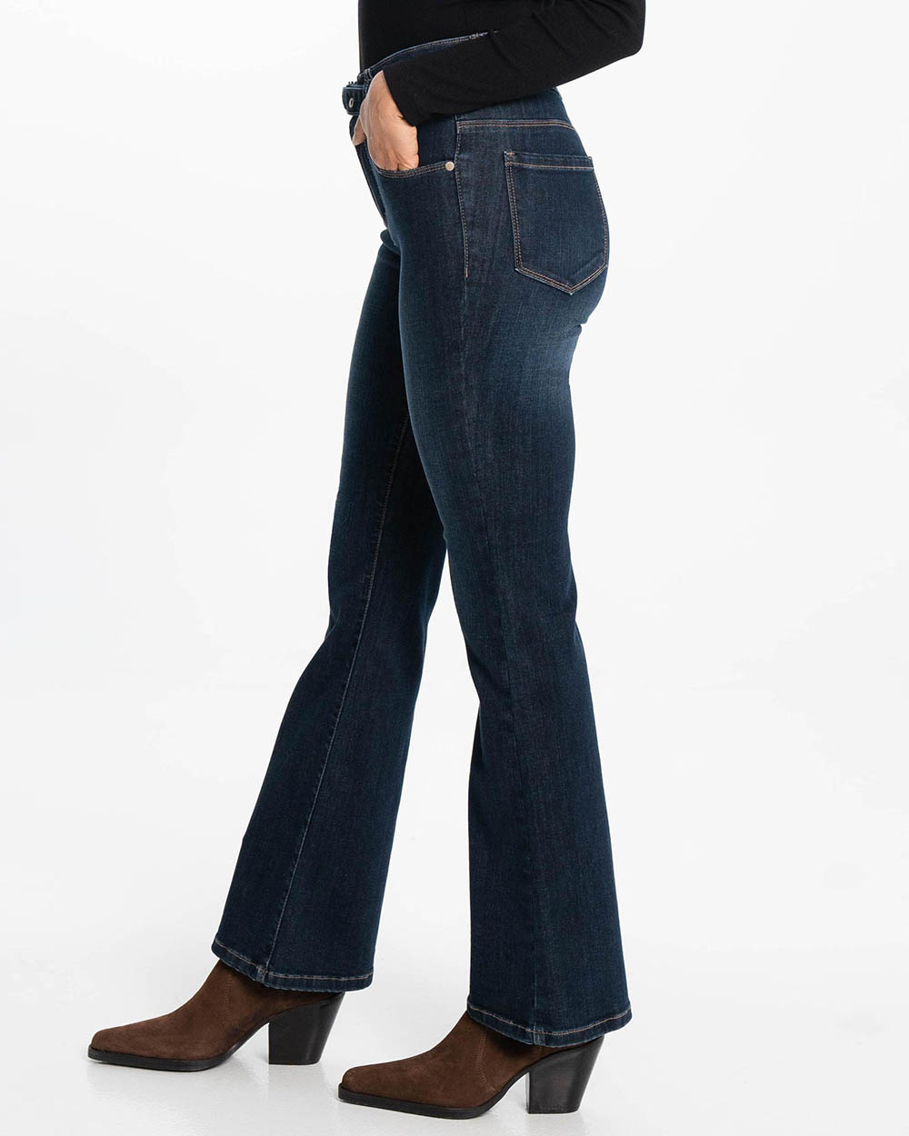 LOIS - Erika Flare Jeans with Belt