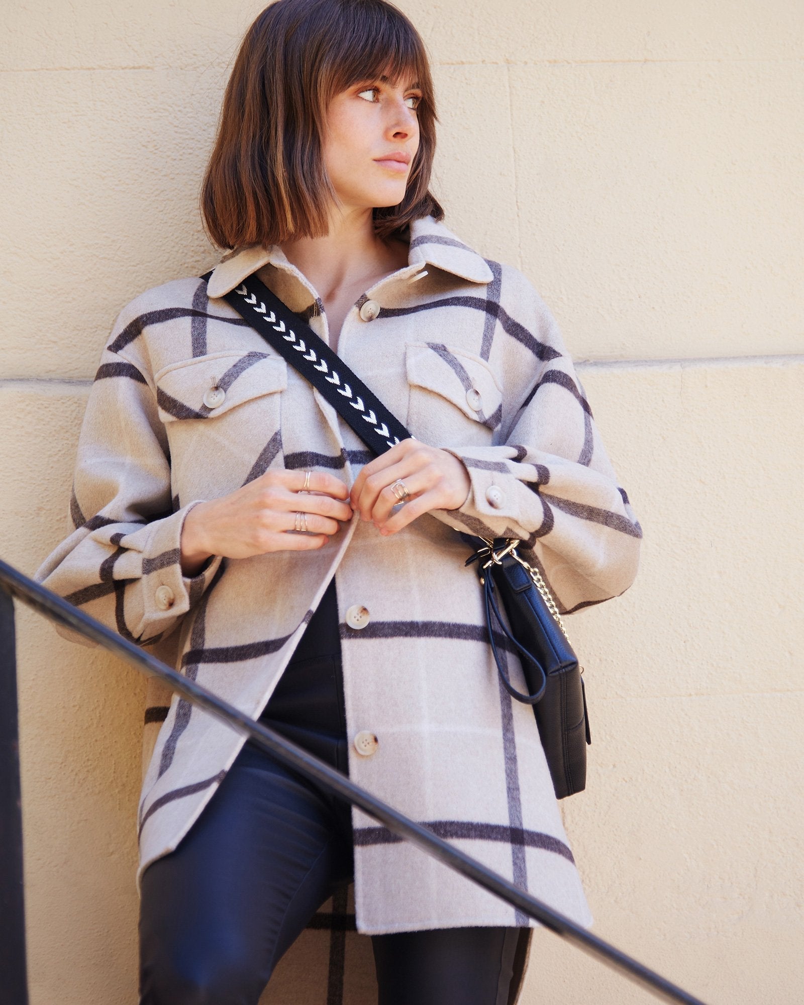 Belle & Bloom River's Edge Plaid Shacket