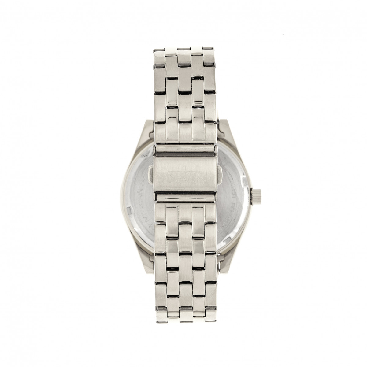 Elevon - Gann Bracelet Watch w/Day/Date - Silver/Black