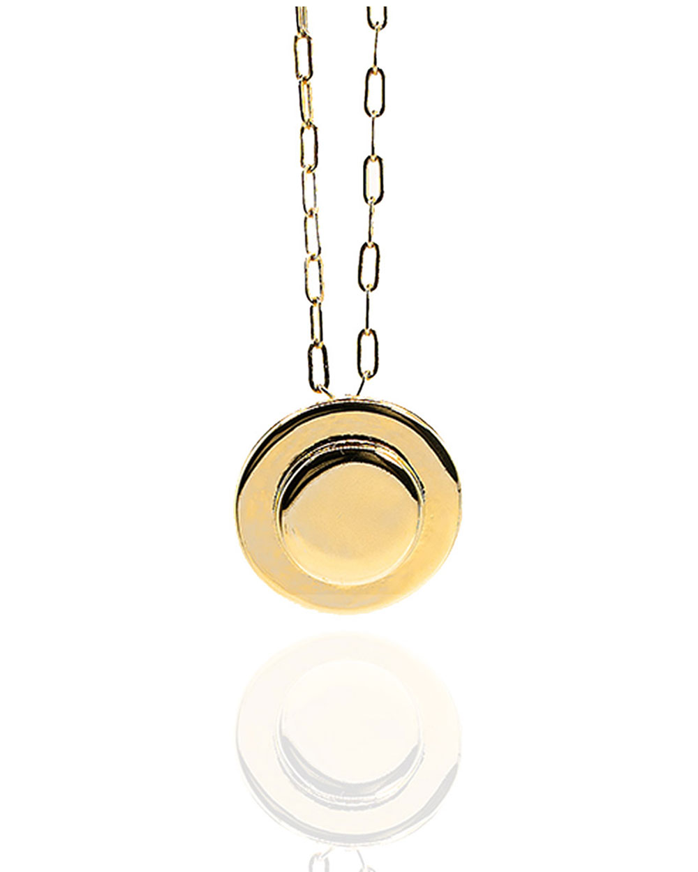 Azalea Metal Coin Layering Pendant Necklace - Syd + Pia NYC™