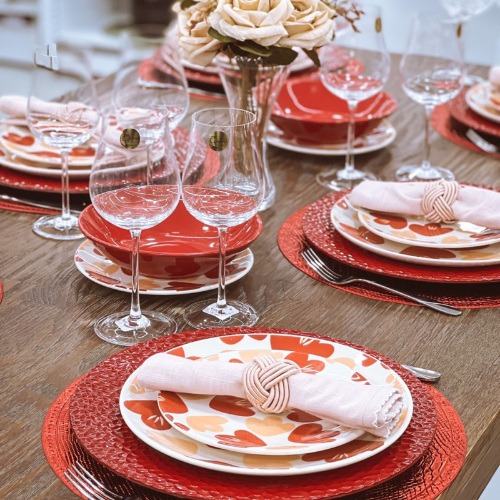 Oxford Unni Love 20 Pieces Dinnerware Set Service for 4