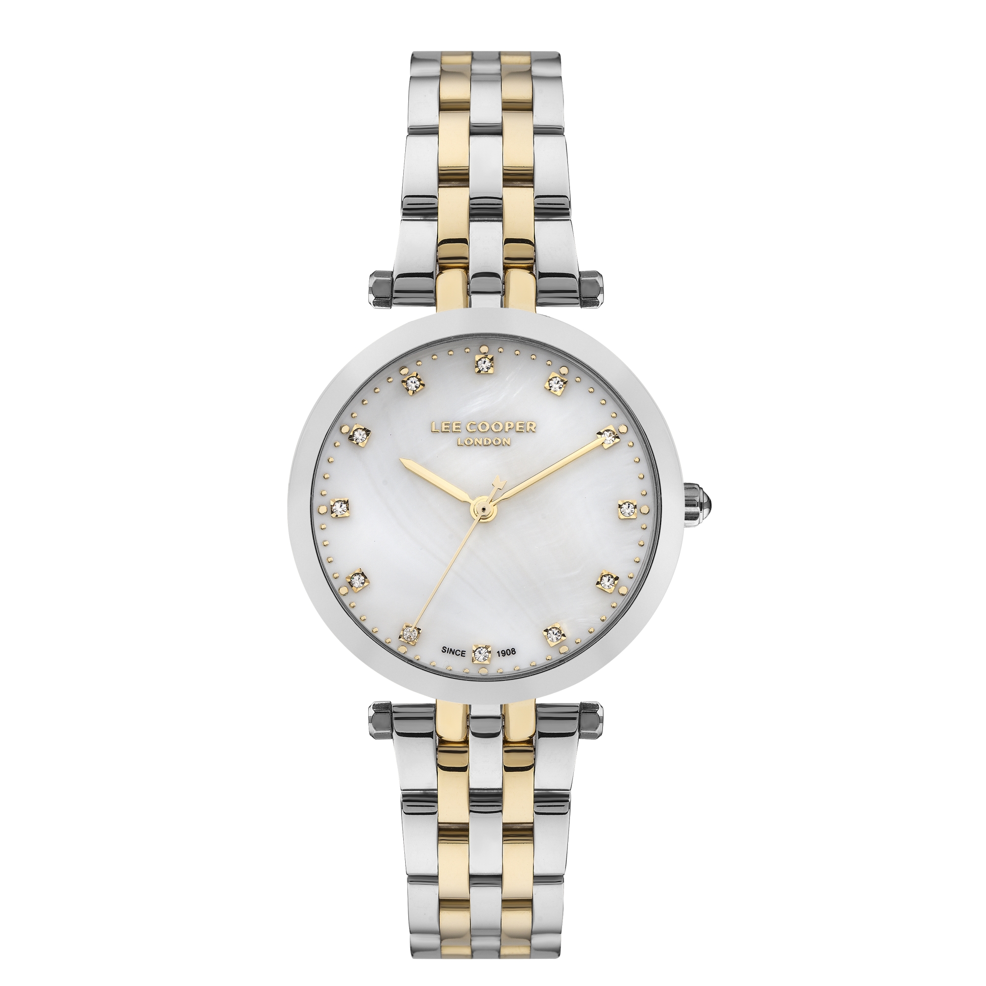 LEE COOPER-Women's Yellow Gold 34mm watch w/Gold Dial