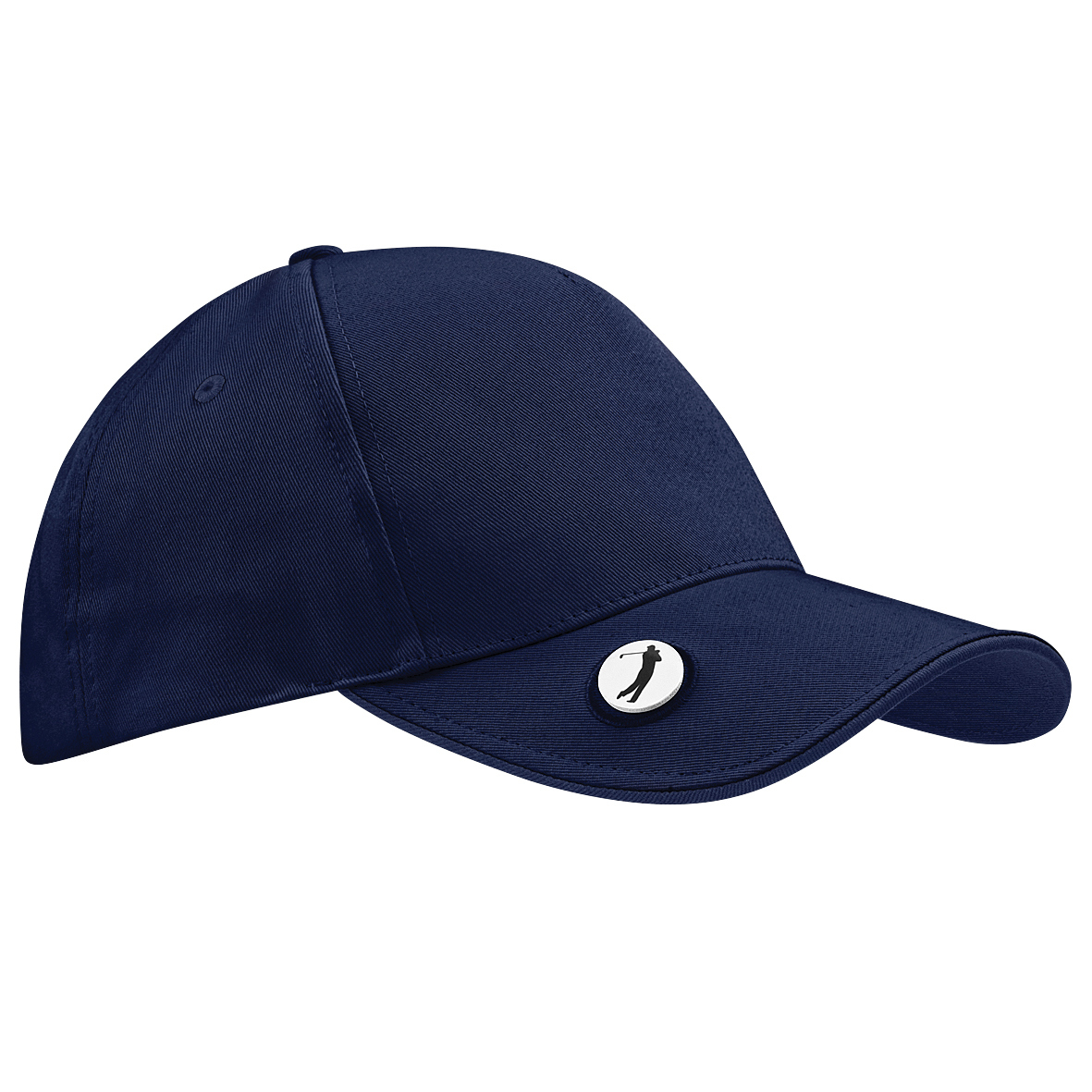Beechfield - Pro-Style Ball Mark Golf Baseball Cap / Headwear (Pack of 2)
