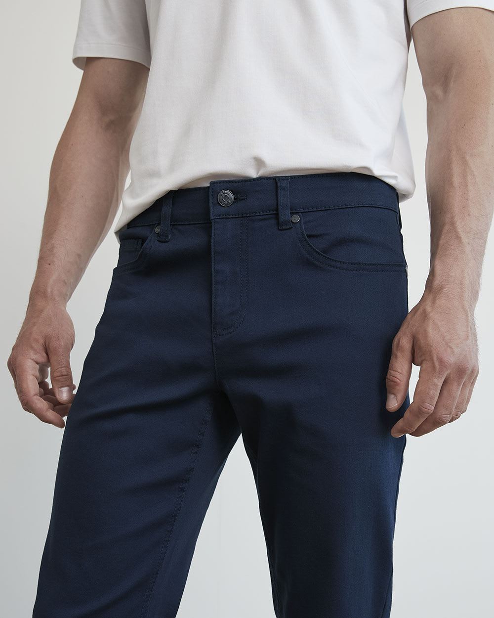 Straight Leg Super Stretch 5-Pocket Pant