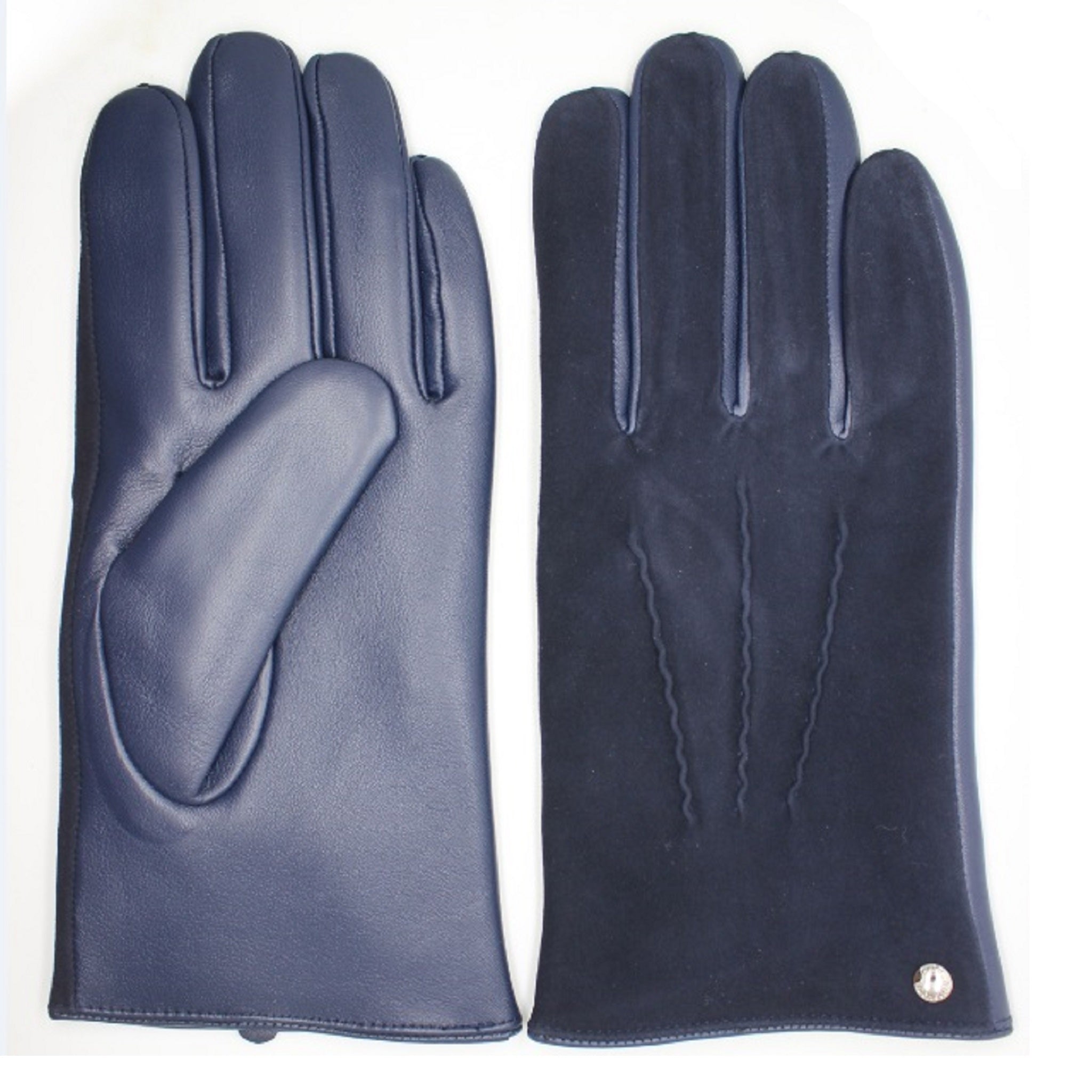 Club Rochelier Mens suede and Leather glove