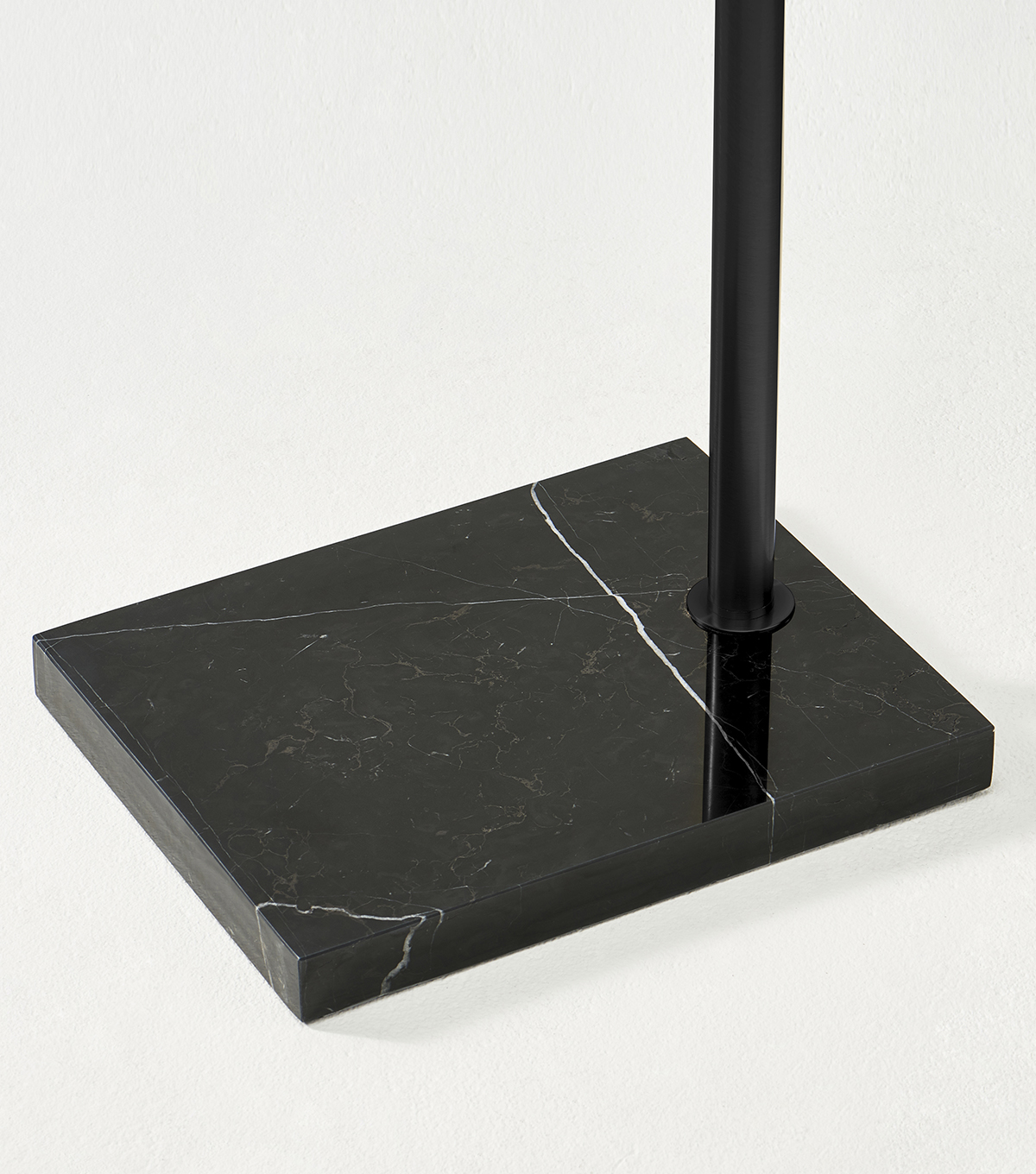 Logan Led Arc Floor Lamp With Marble Base