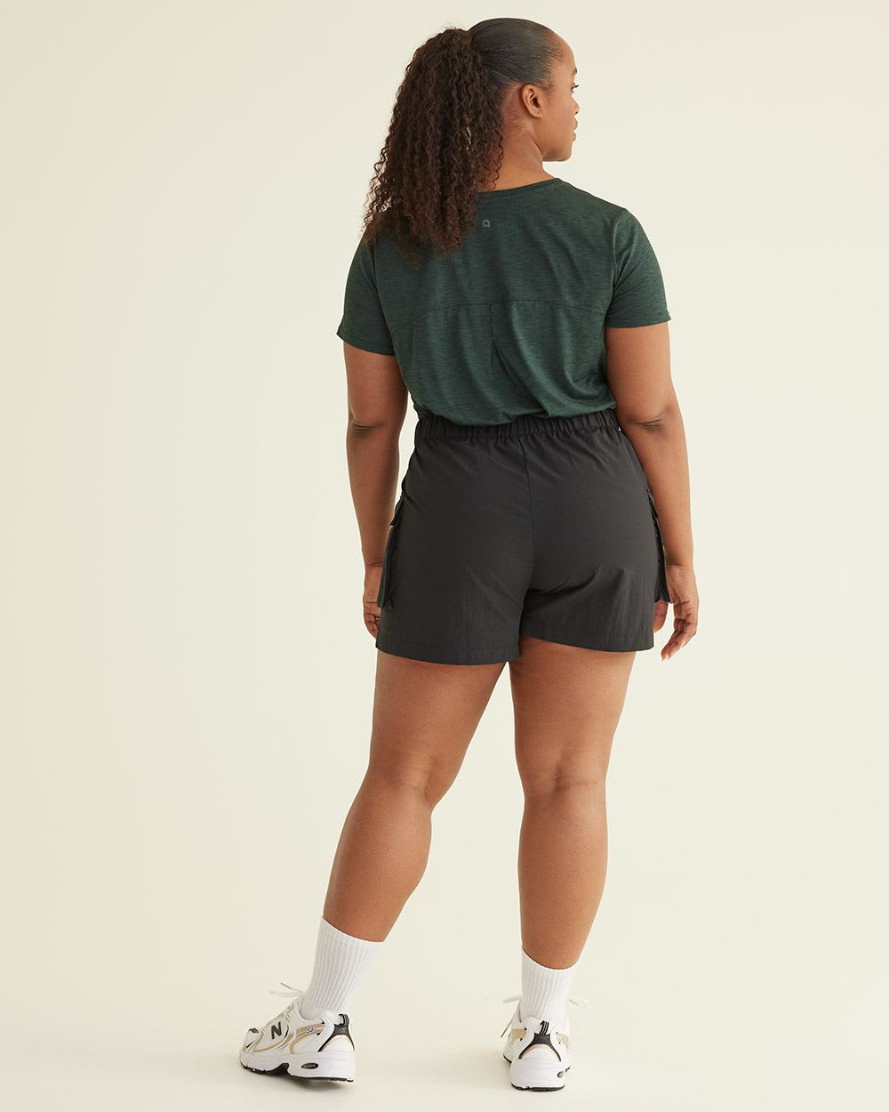 Woven Shorts with Cargo Pockets