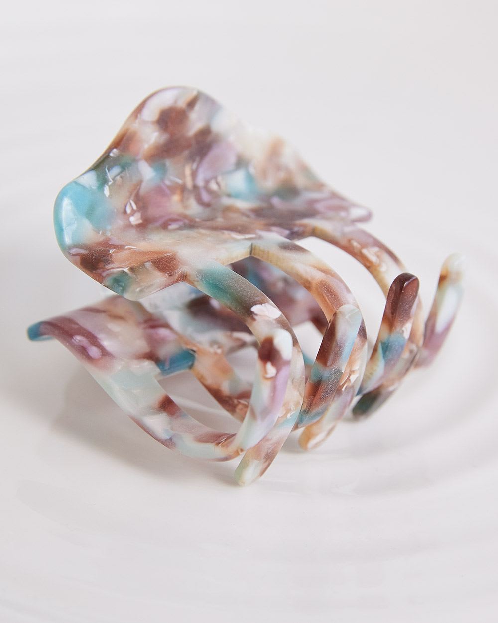 Matte Multicoloured Hair Gripper