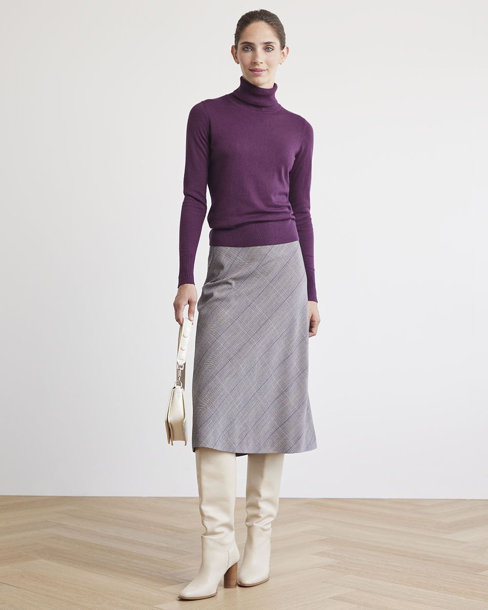 Long-Sleeve Turtleneck Sweater