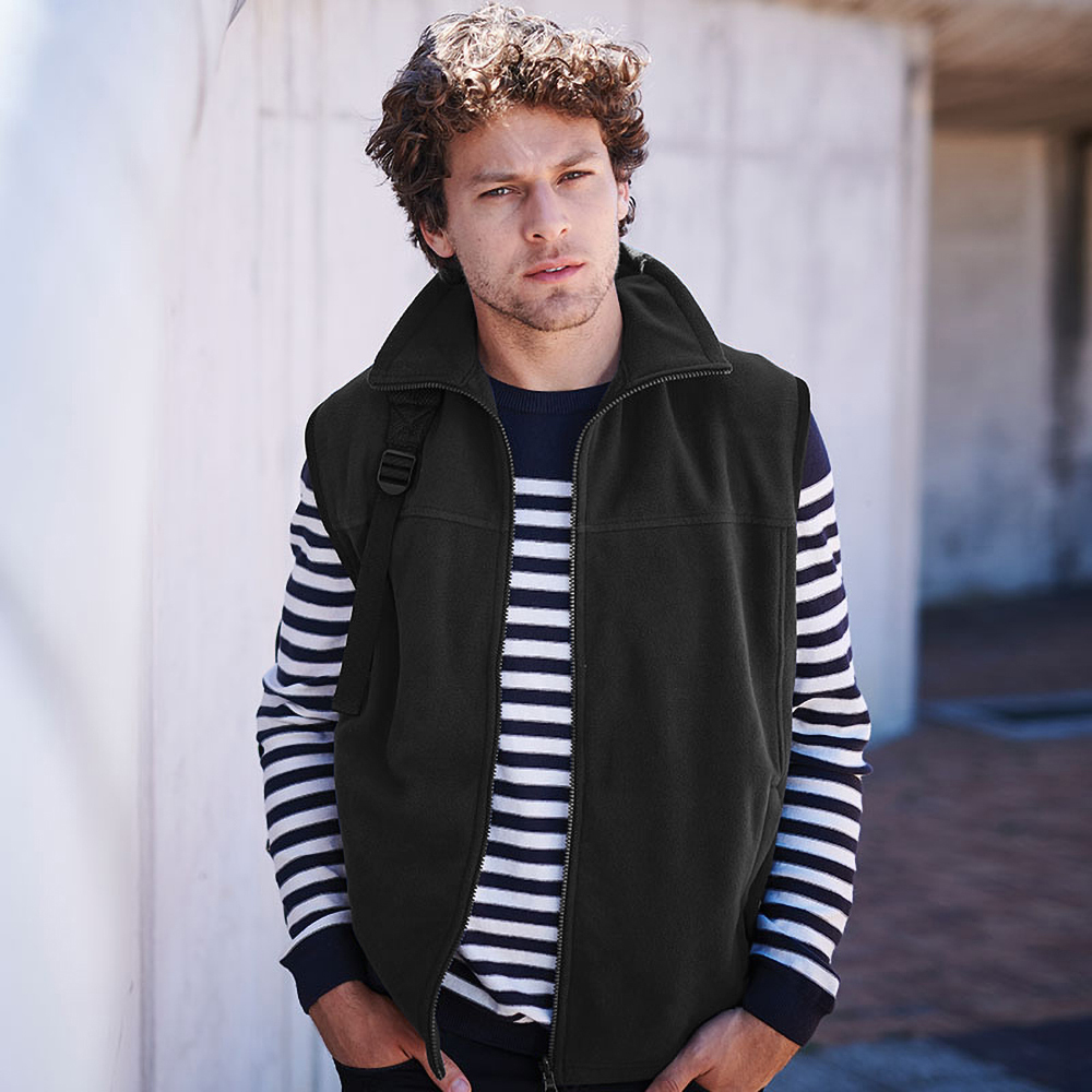 Regatta - Mens Haber II 250 Series Anti-pill Fleece Bodywarmer / Sleeveless Jacket