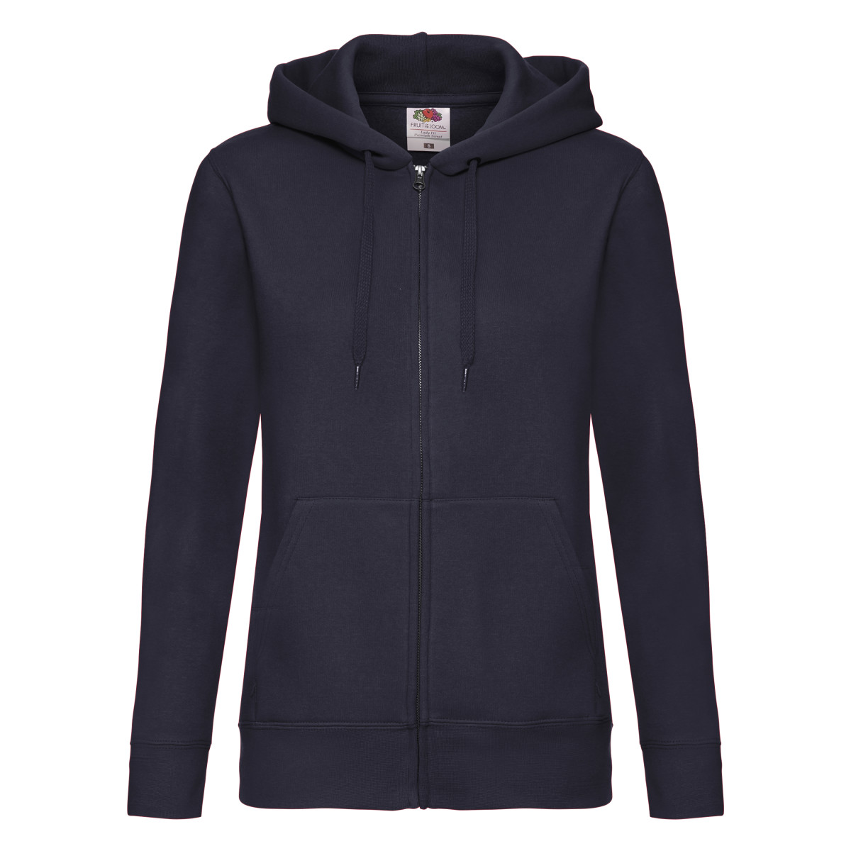 Fruit of the Loom - Ladies Lady-Fit Hooded Sweatshirt Jacket