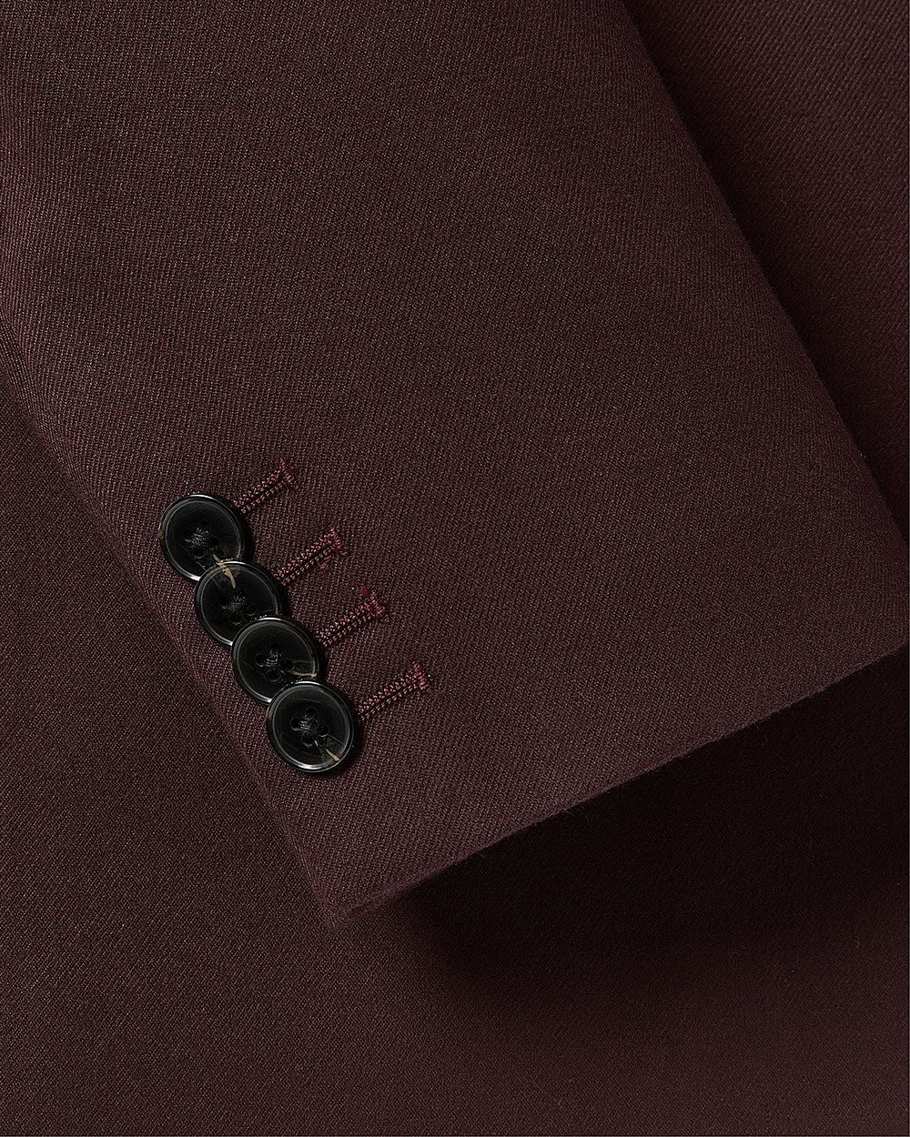 Tailored-Fit Brushed Suit Blazer