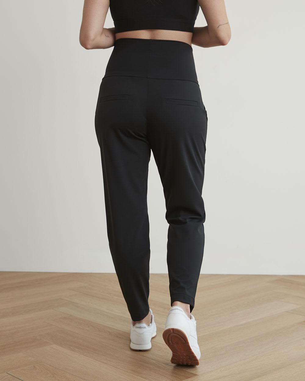 4-Way Stretch Hybrid Ankle Pants - Thyme Maternity