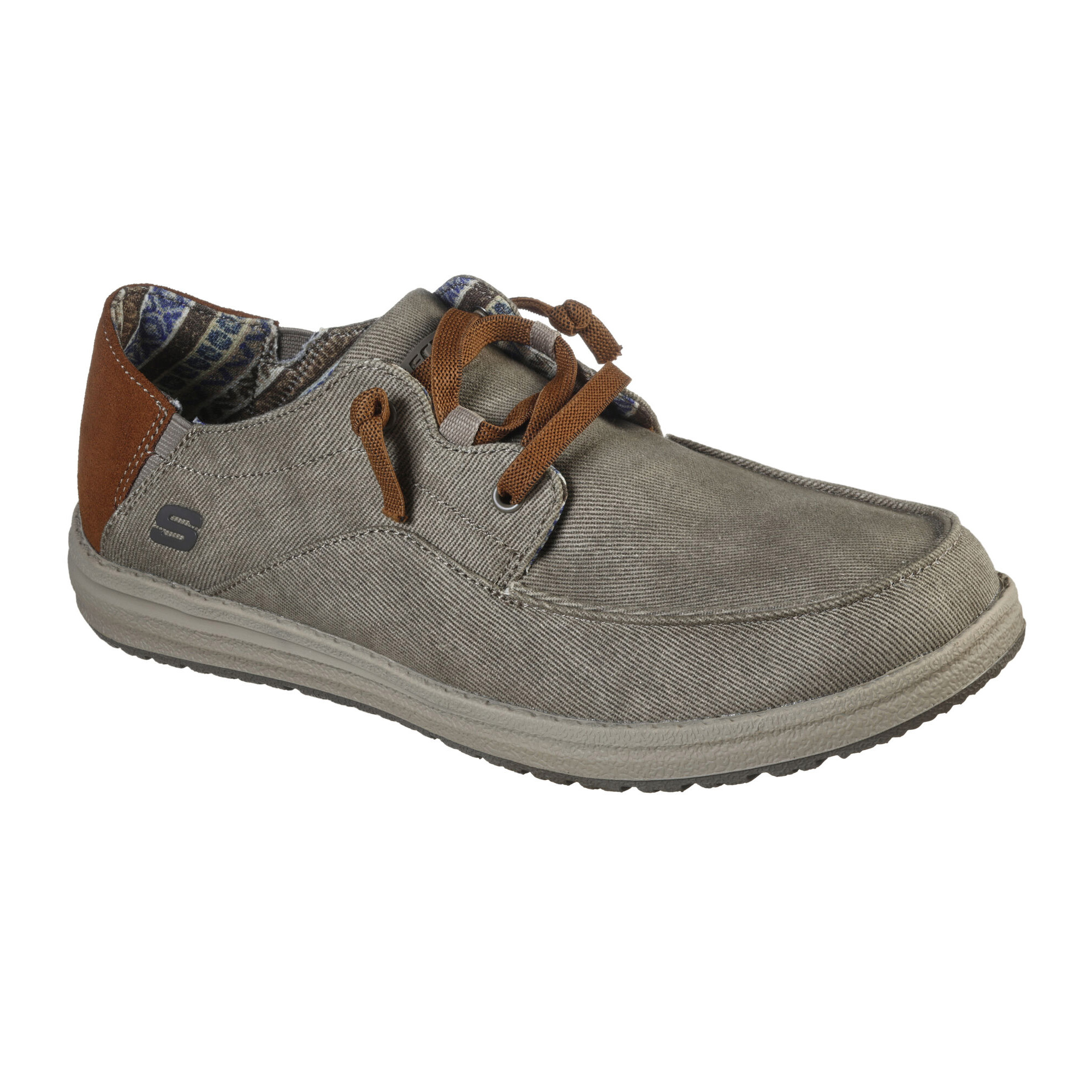 Skechers - Mens Melson Planon Suede Casual Shoes