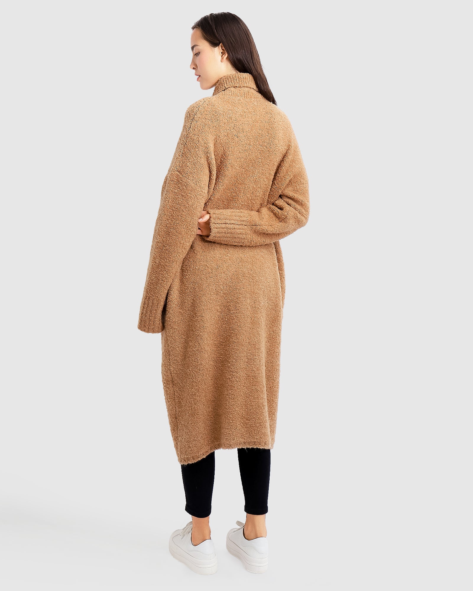 Belle & Bloom Born To Run Sustainable Sweater Coat