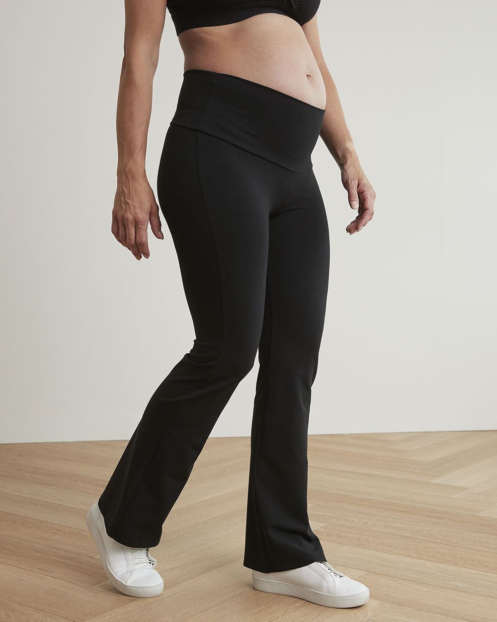 Flare-Leg Ankle-Length Legging - Thyme Maternity