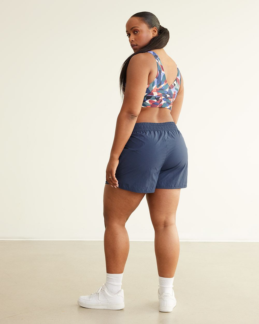 Woven Crinkle Shorts, Hyba