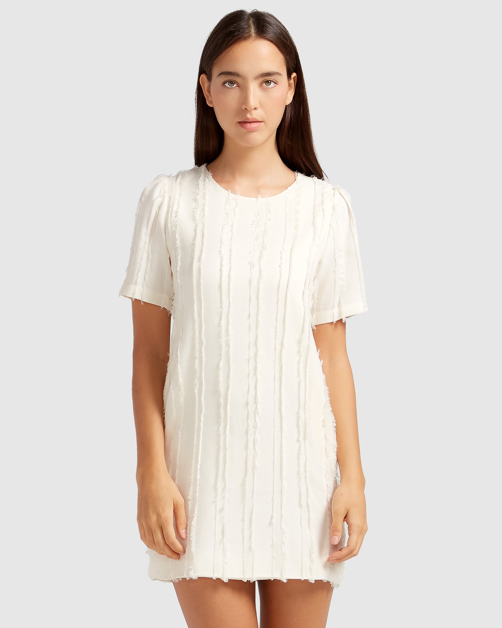 Belle & Bloom Star Child Textured Mini Dress