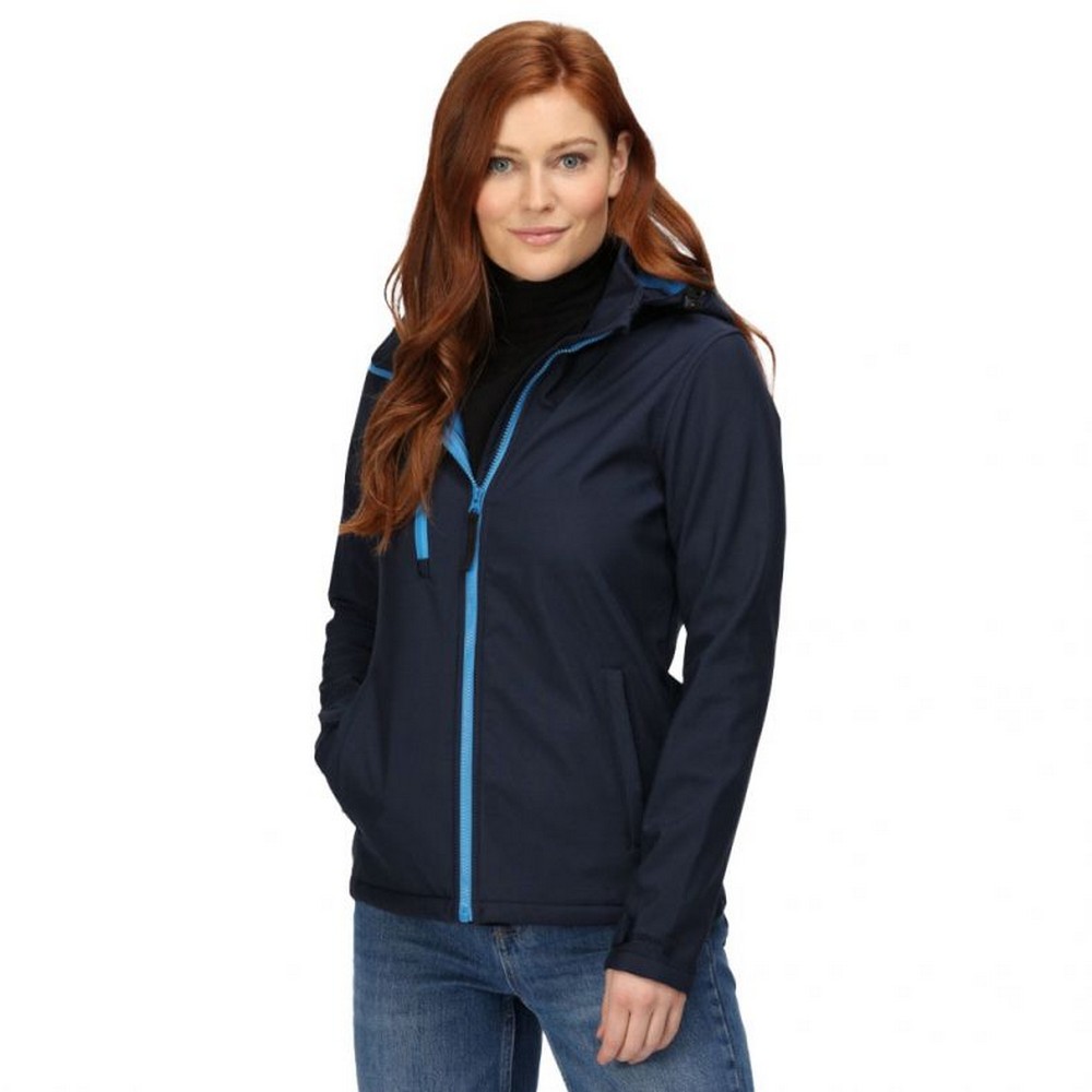 Regatta - Womens/Ladies Venturer Hooded Soft Shell Jacket