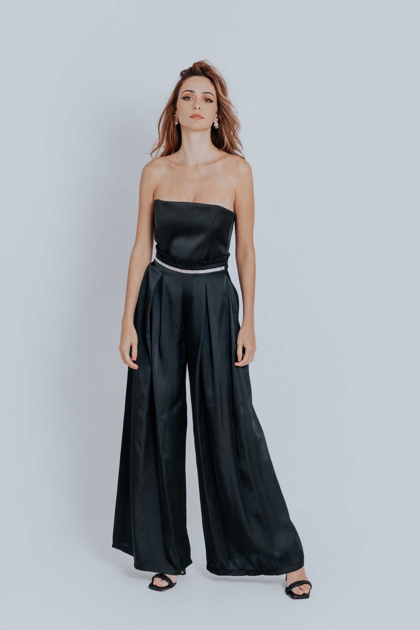 Akalia Reed Wide Leg Pants