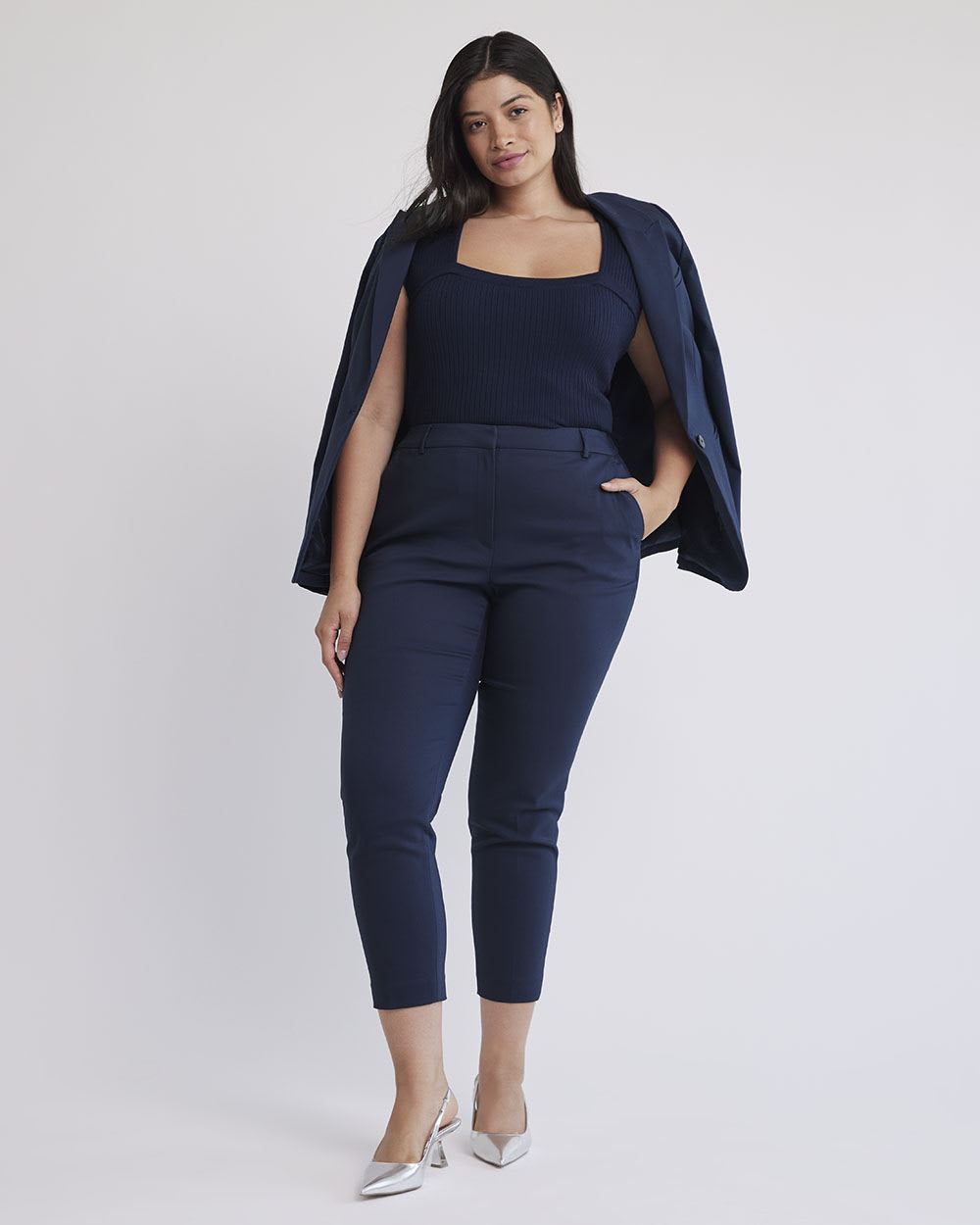 High Density Slim Ankle Curvy Pant