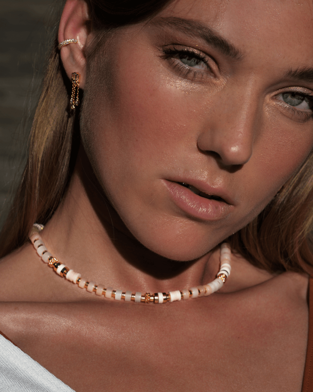 SAMUI Gold & Pastel Necklace