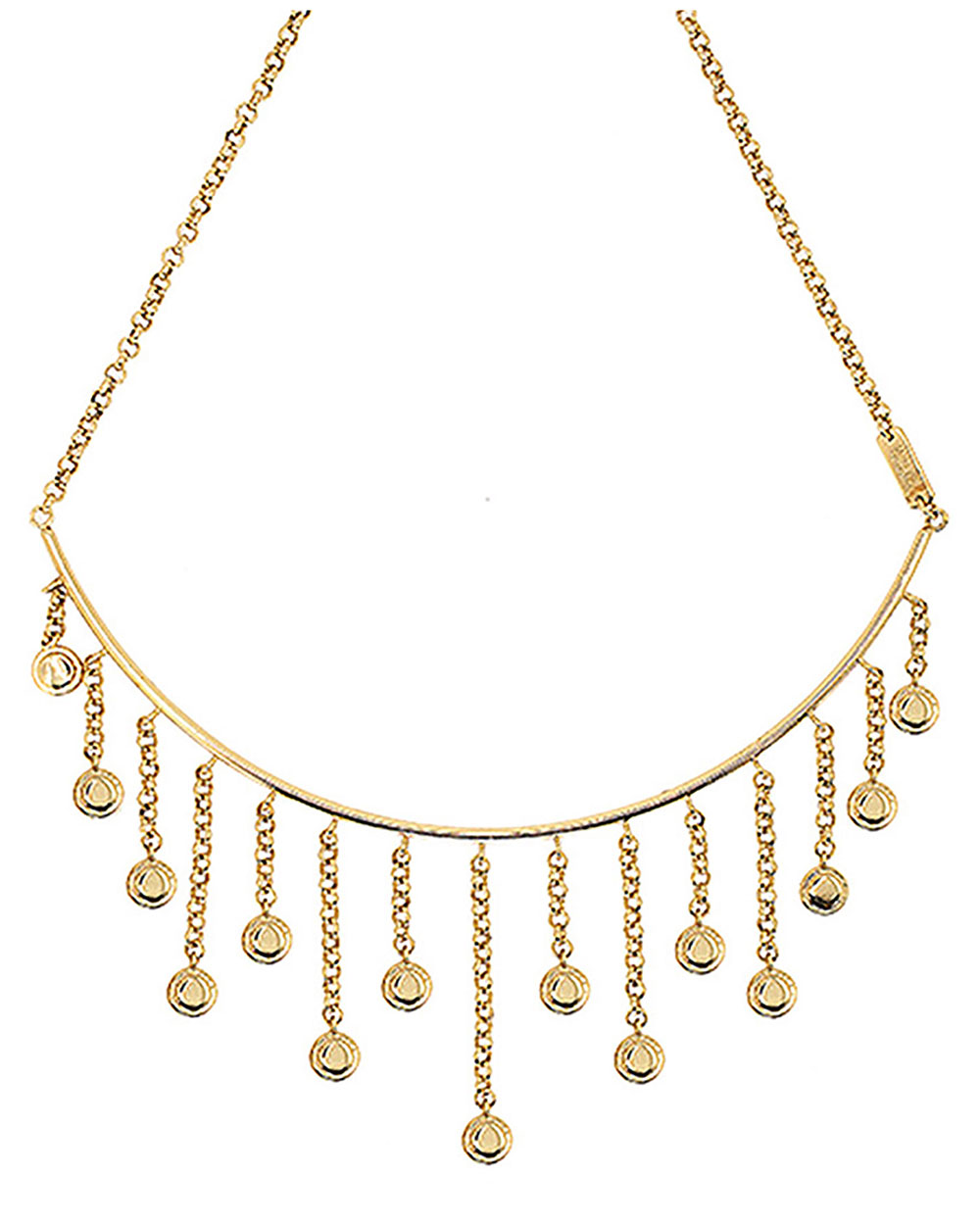 Talia Frontal Fringe Necklace - Syd + Pia NYC™