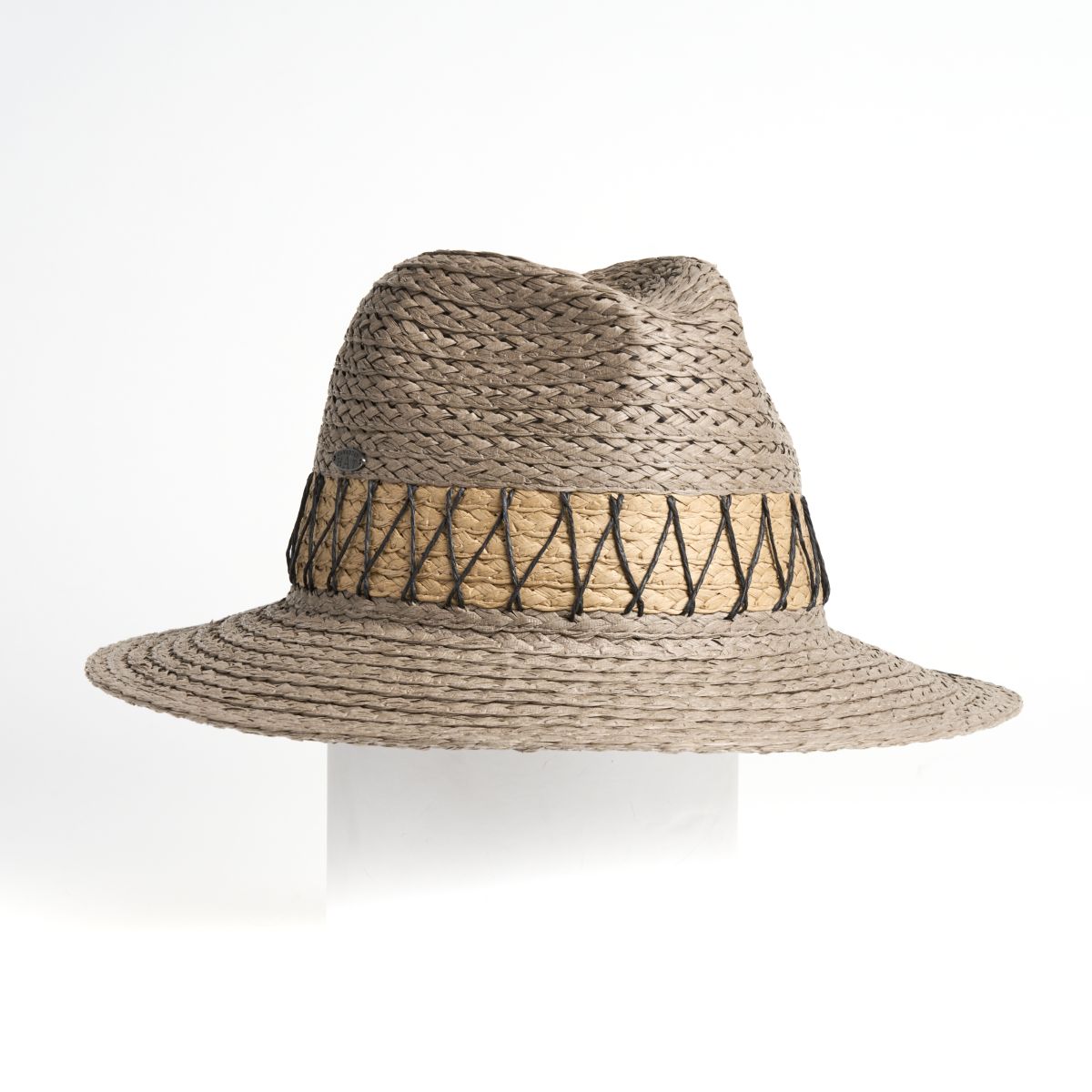 Canadian Hat 1918 - Flavio-Fedora With Straw Band