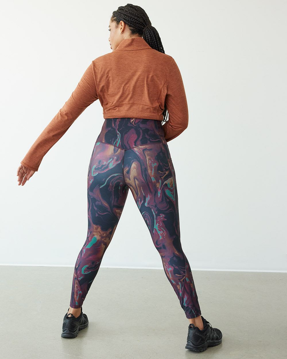 High-Rise Pulse Legging with Pockets, Hyba