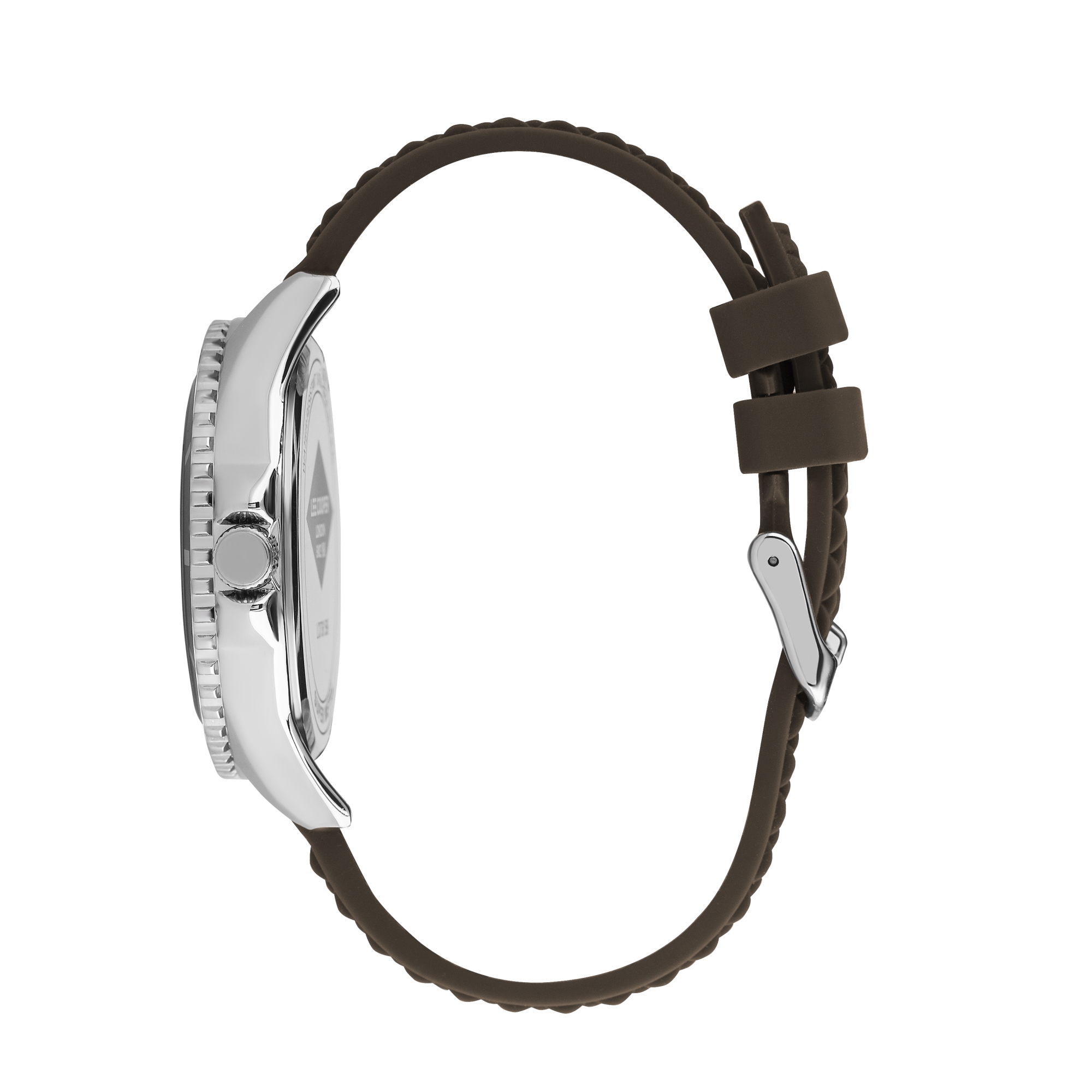 LEE COOPER-Men's Silver 45mm watch w/Blue Dial