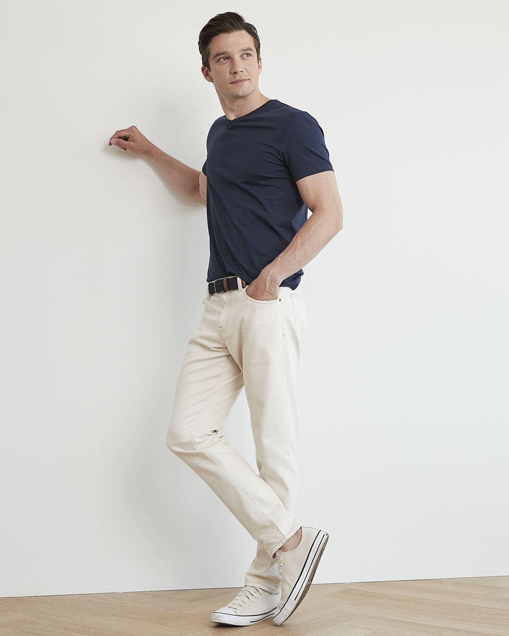 Supima Cotton (R) V-Neck T-shirt