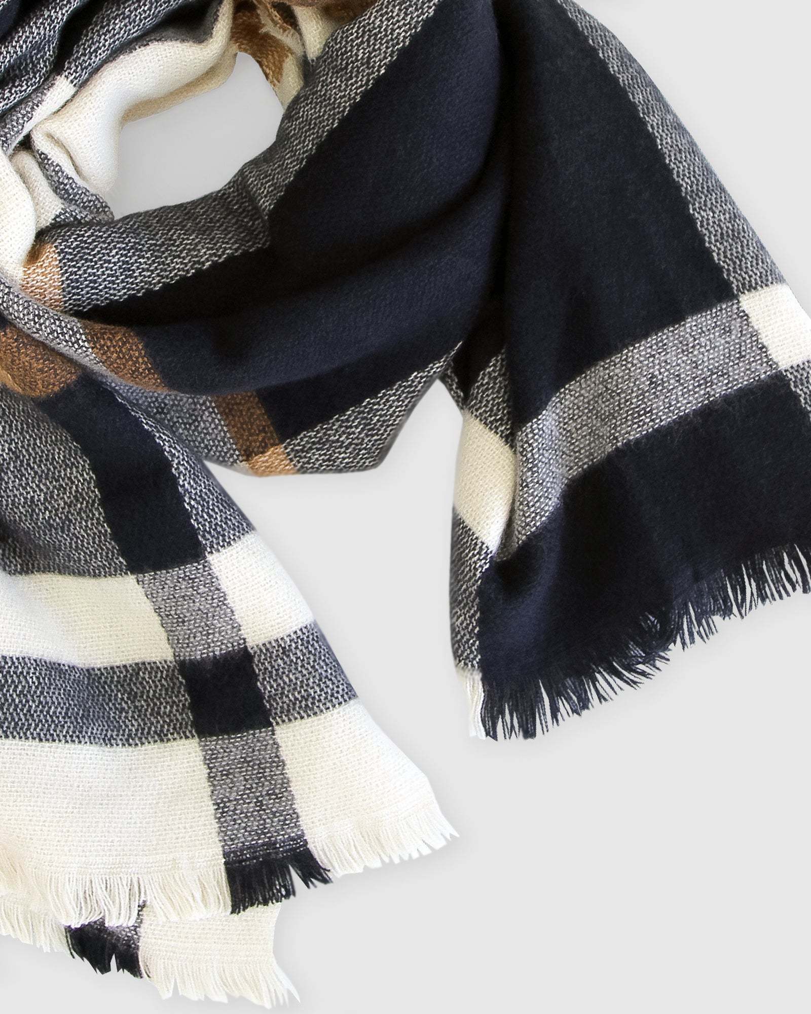 Belle & Bloom Staten Island Plaid Scarf
