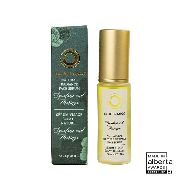 Radiance Face Serum with Squalane & Moringa 30ml- Ellie Bianca