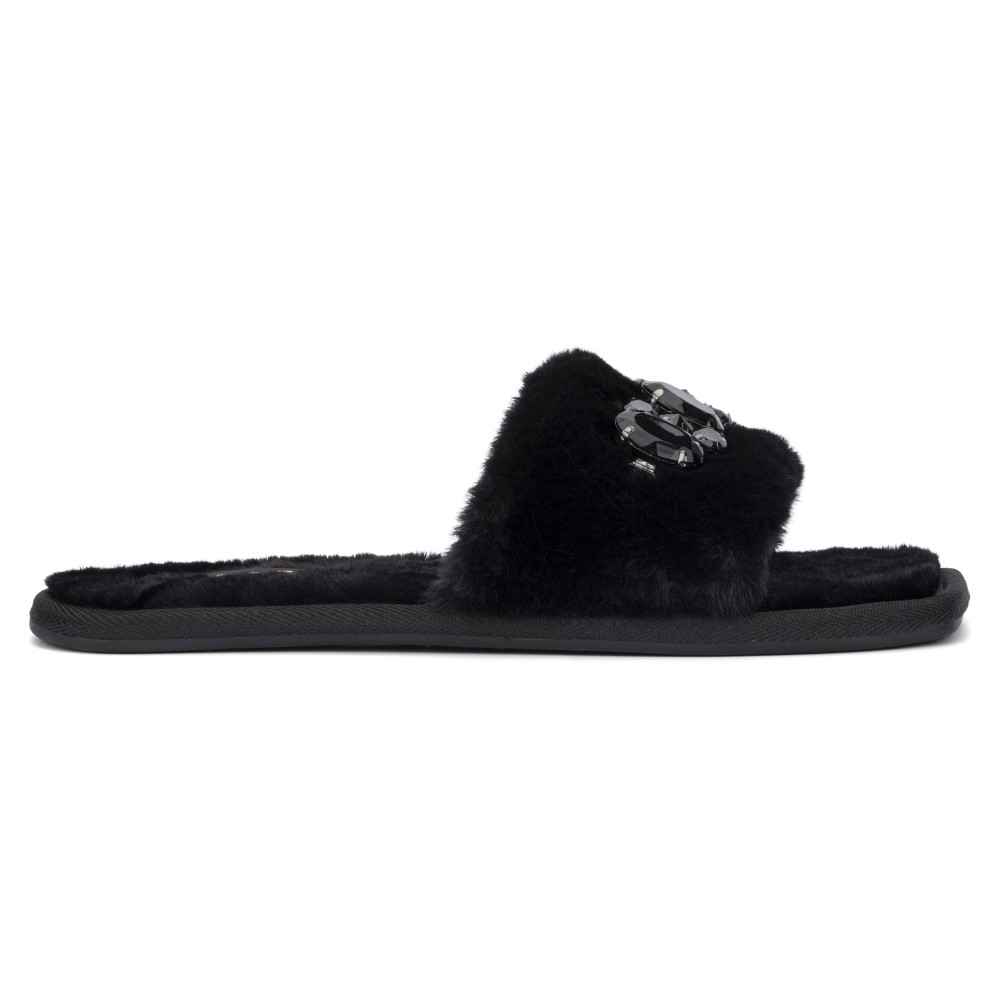 Torgeis - Women's Isabella Furry Slides