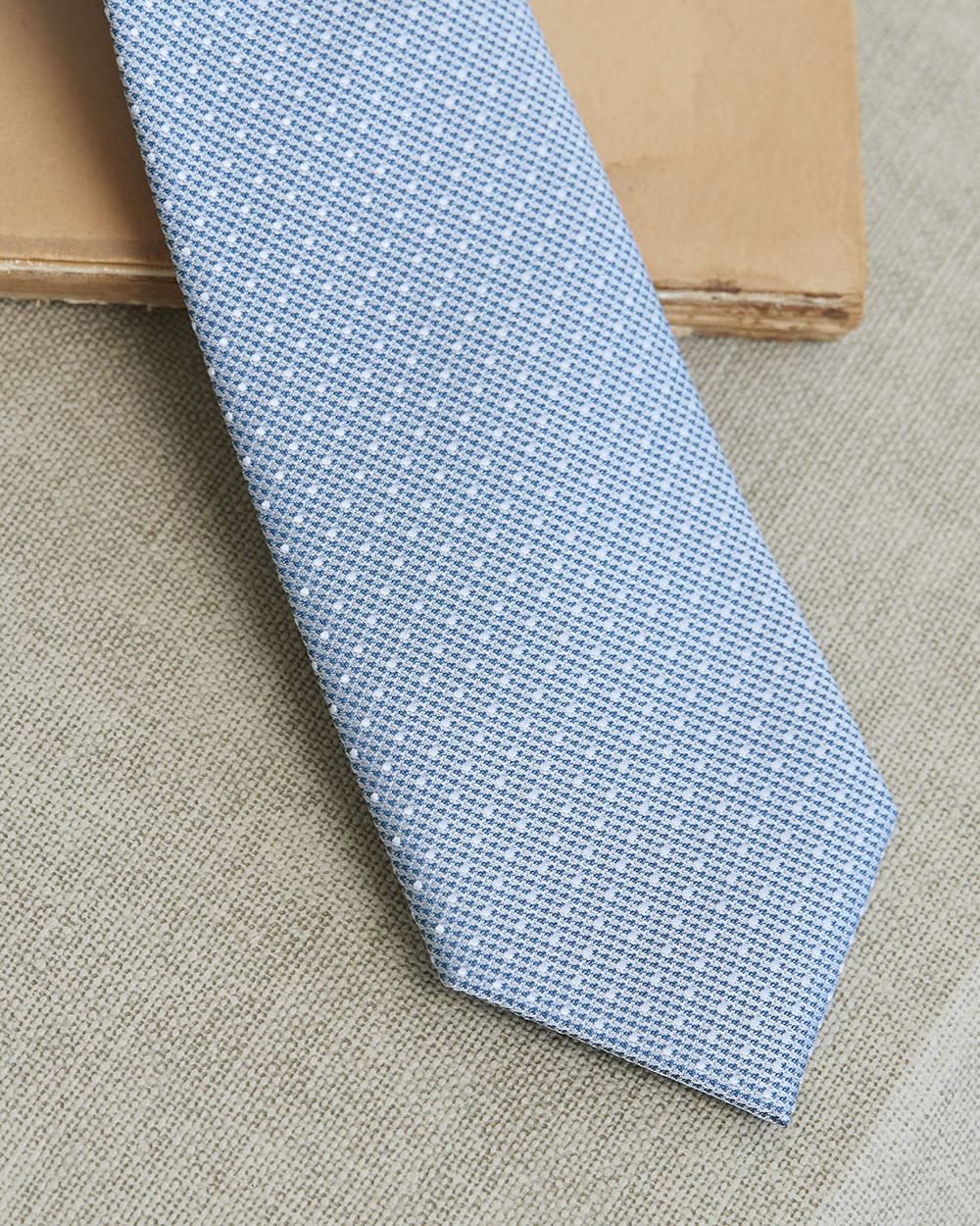 Skinny Tie with Micro Dots