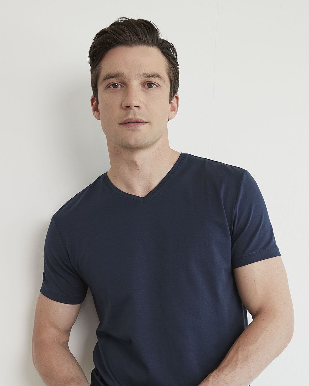 Supima Cotton (R) V-Neck T-shirt