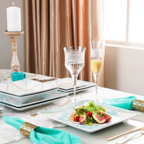 Oxford Quartier Domo 20 Pieces Dinnerware Set Service for 4