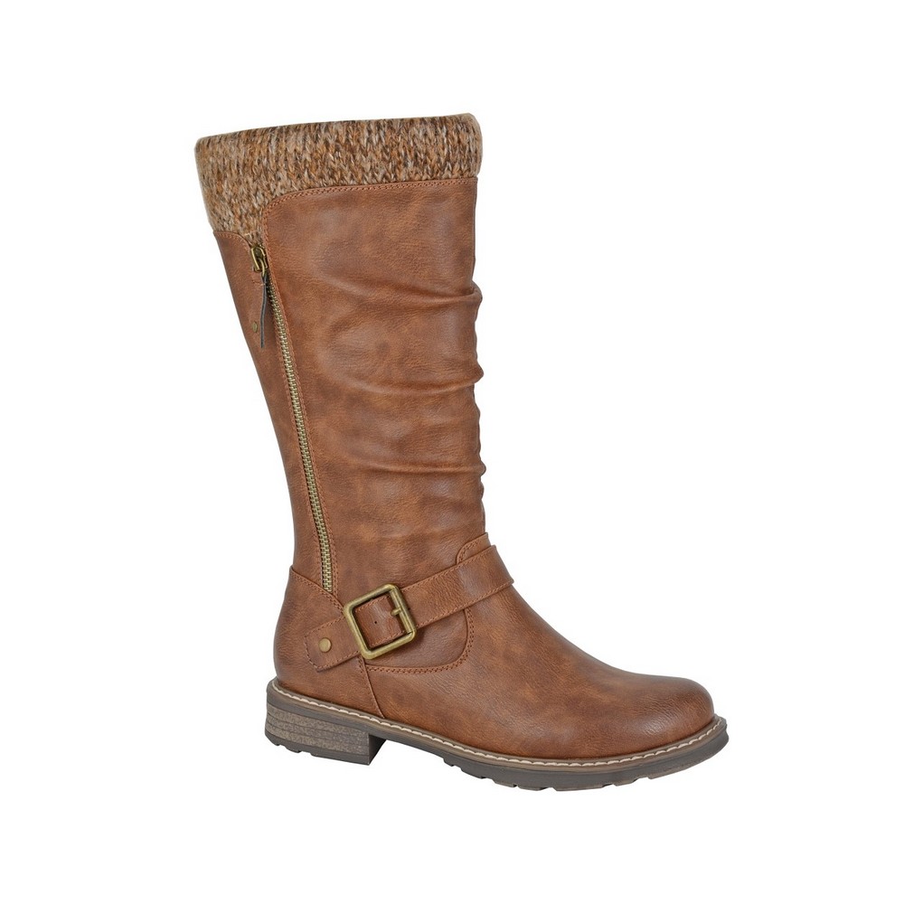 Cipriata - Womens/Ladies Alisa PU Mid Calf Boots