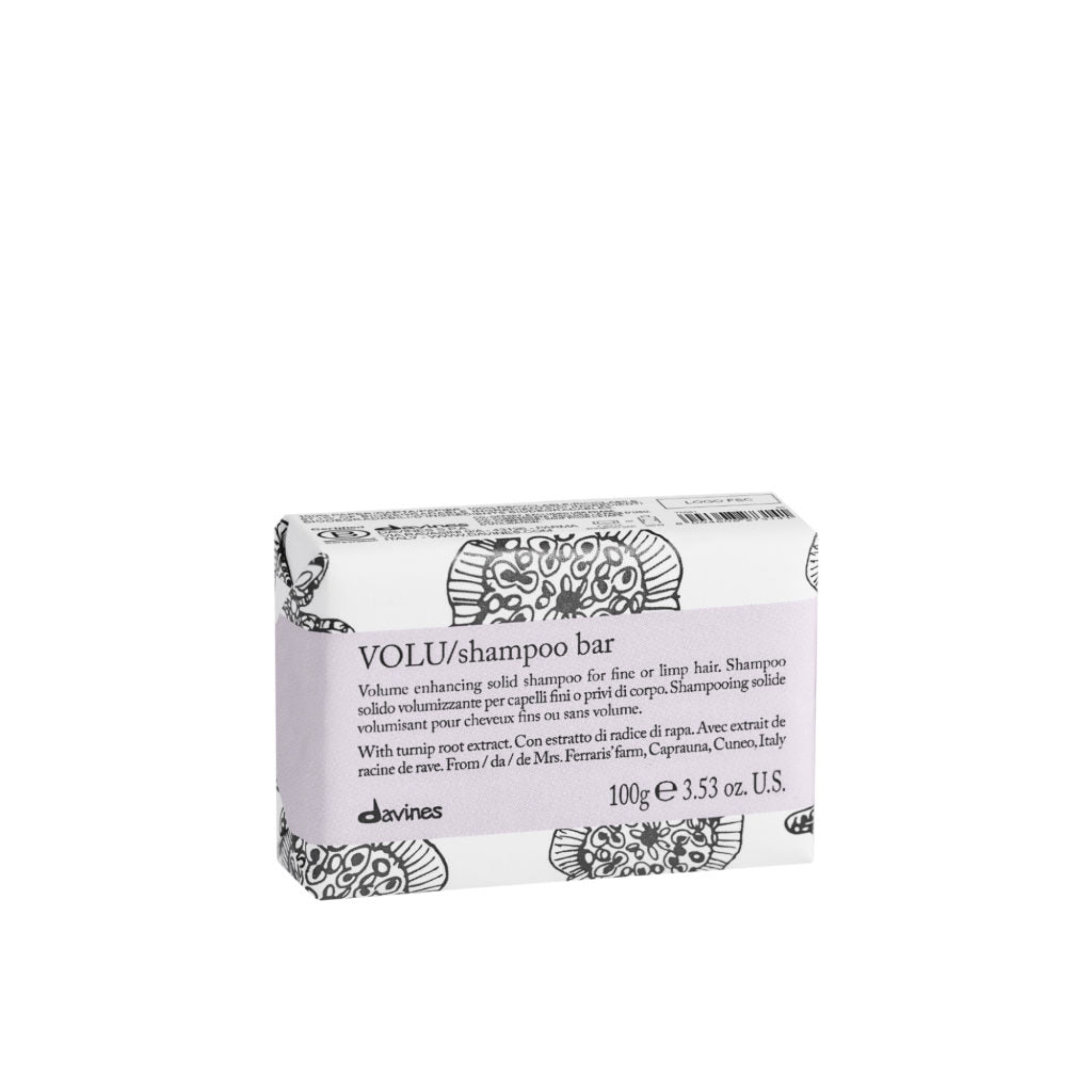 Volu Shampoo Bar, 100g - Davines
