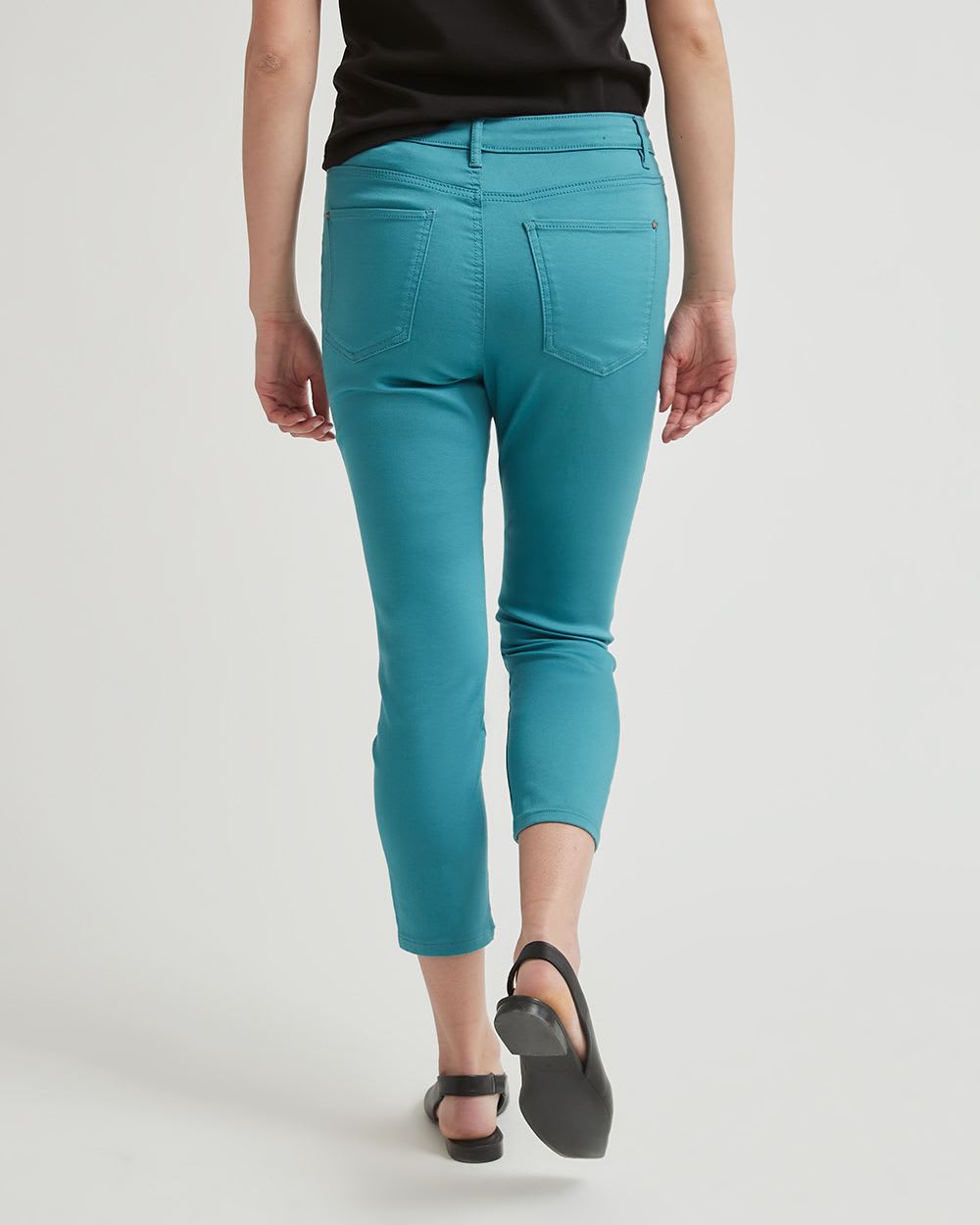 Solid High Rise Natalie Jegging - 25"