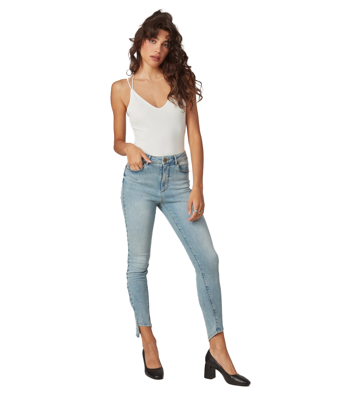 Lola Jeans ALEXA-DS High Rise Skinny Jeans