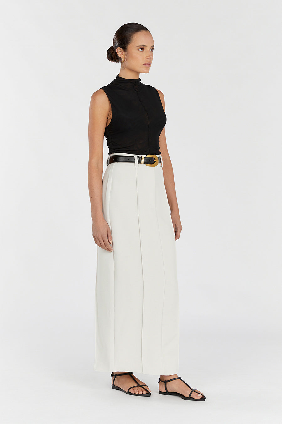 ROWAN BONE MIDI SKIRT