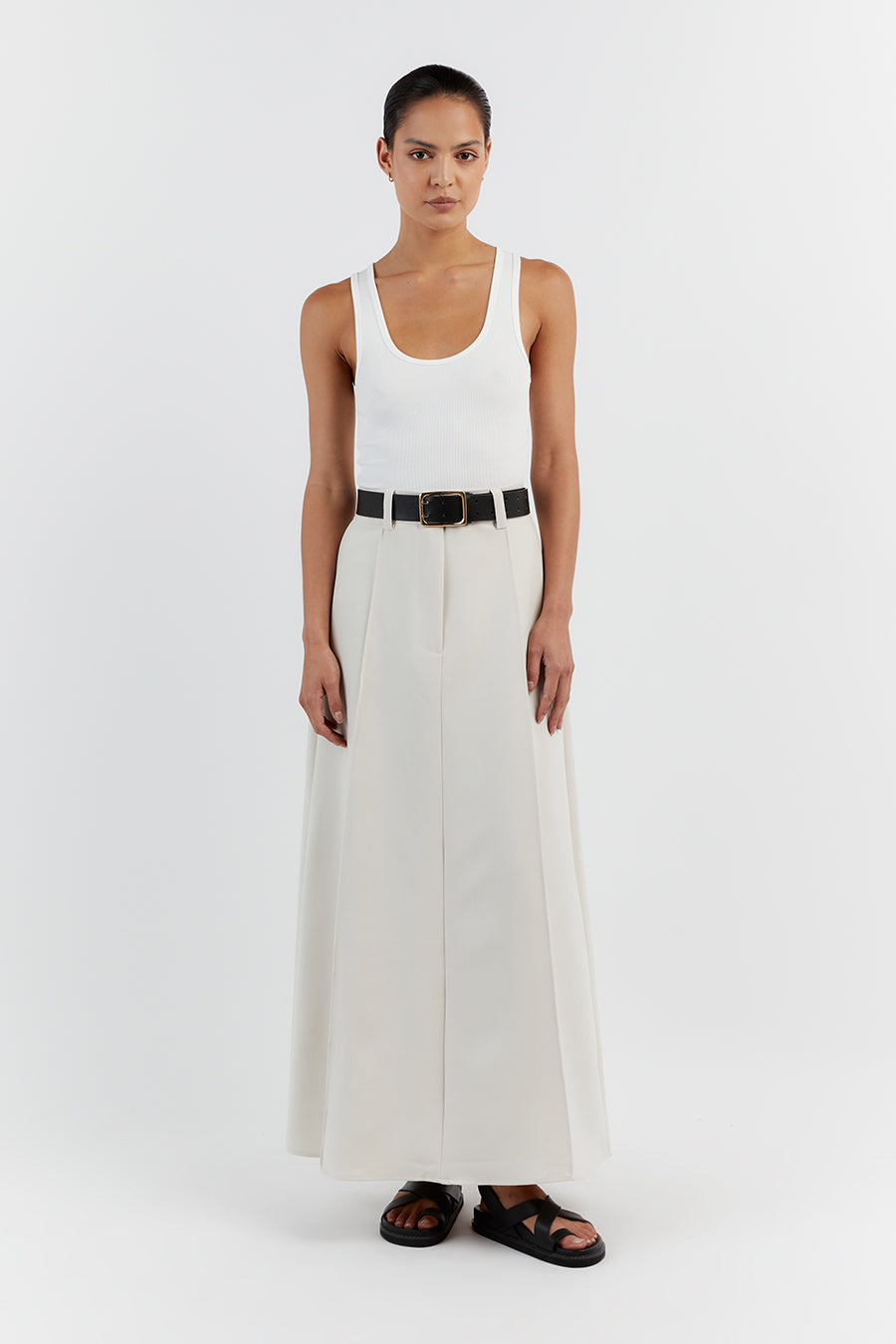 WILLA BONE MAXI SKIRT
