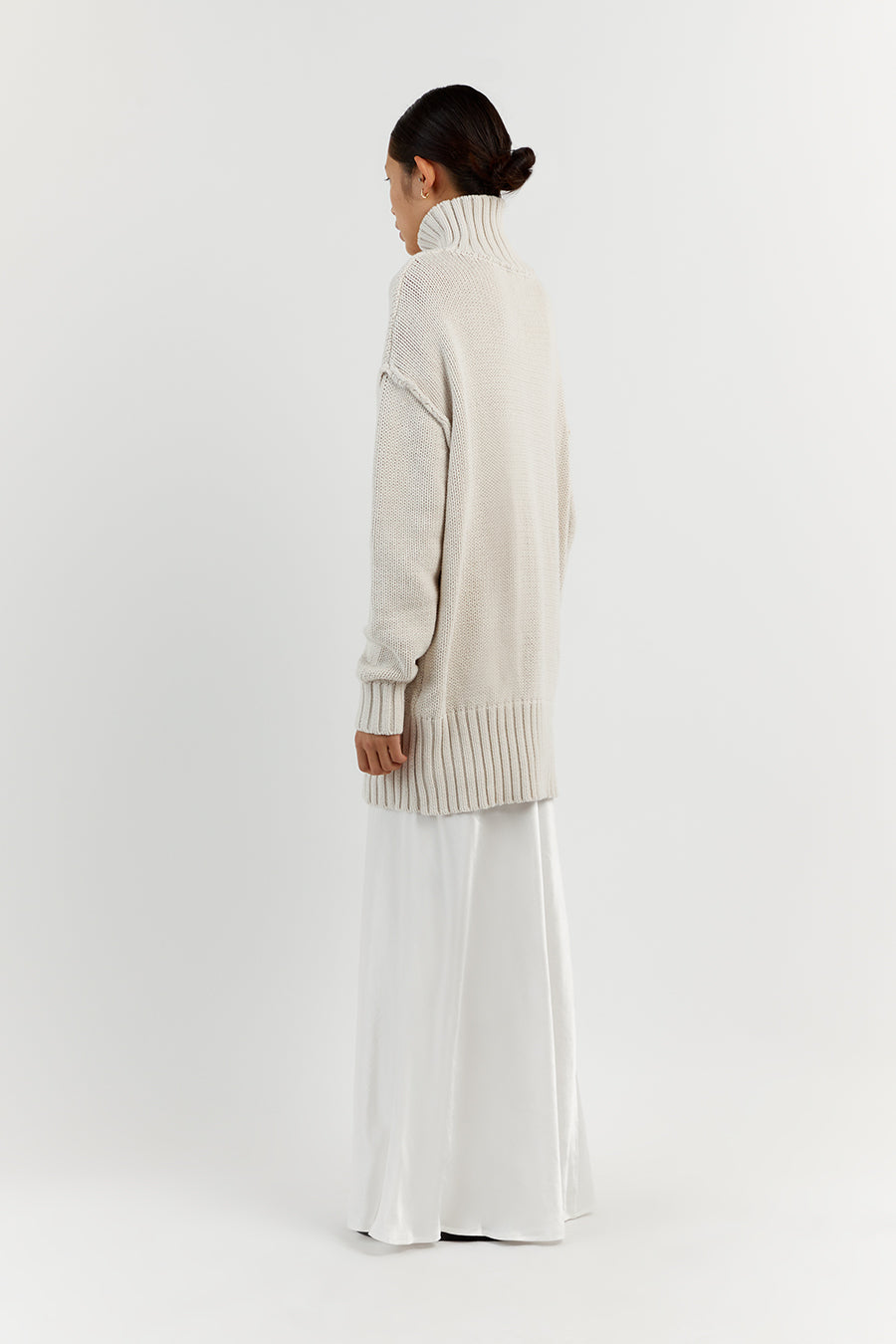 HARLOW STONE KNIT JUMPER