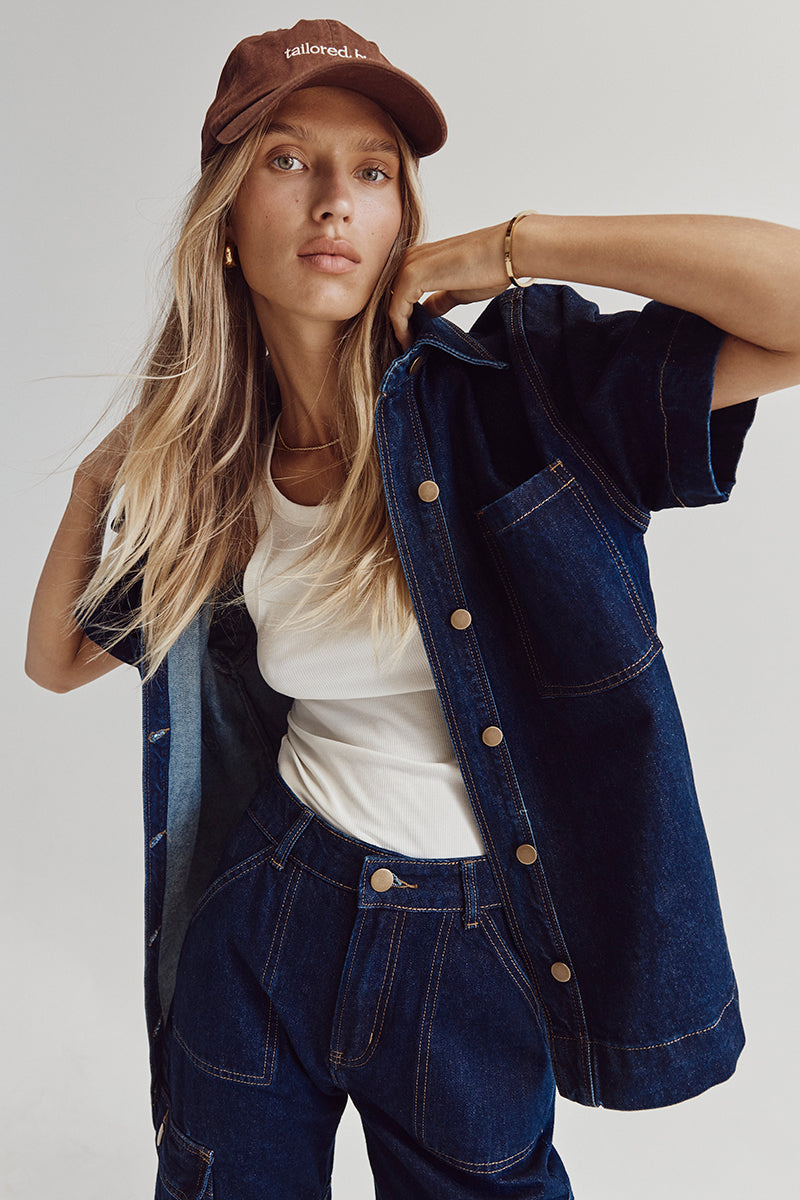 PIPER INDIGO DENIM JACKET
