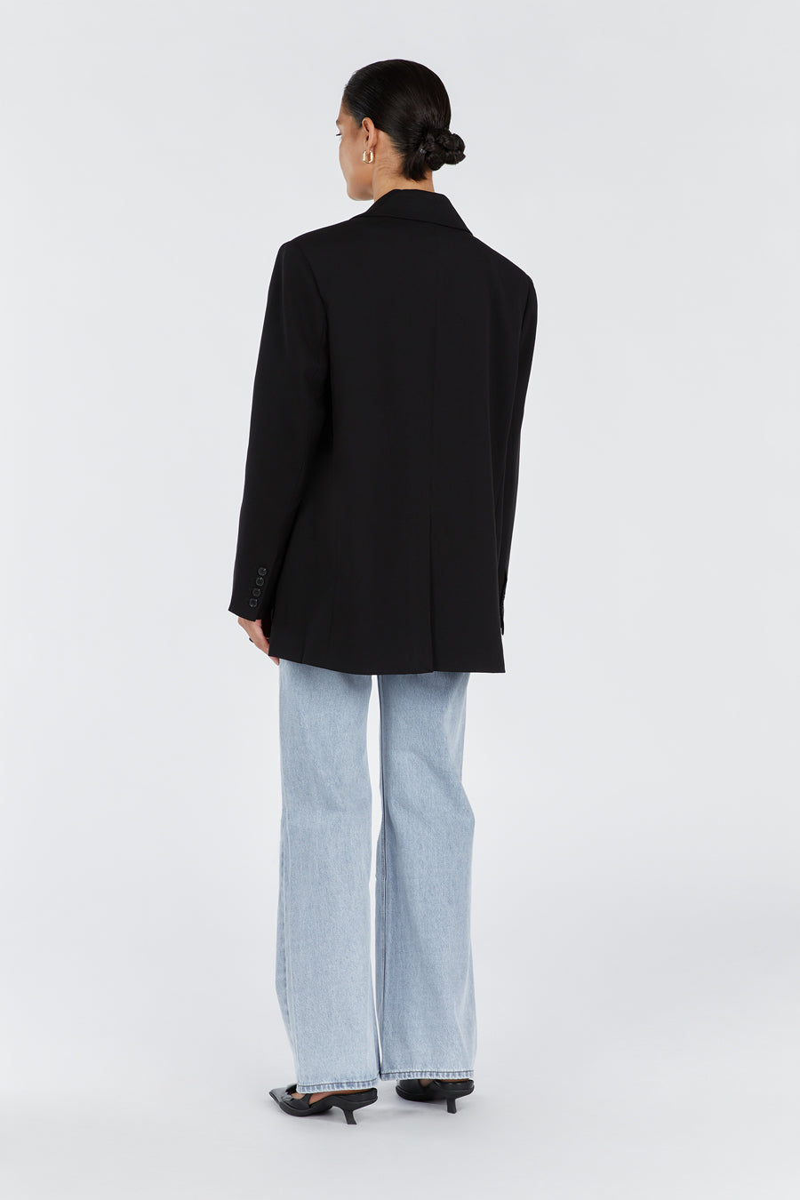 HARLEY BLACK BOYFRIEND BLAZER