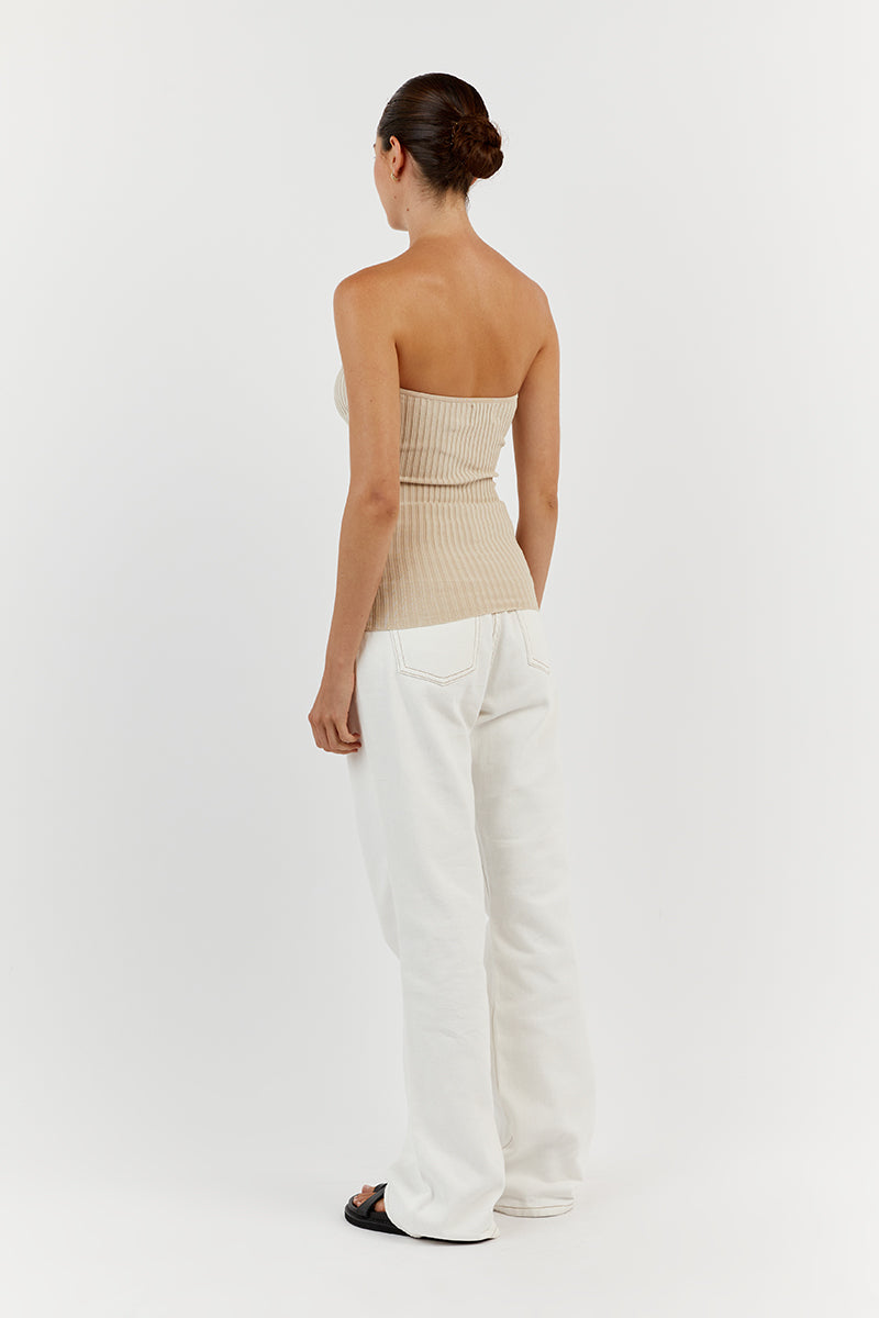 RAVEN STONE KNIT BANDEAU